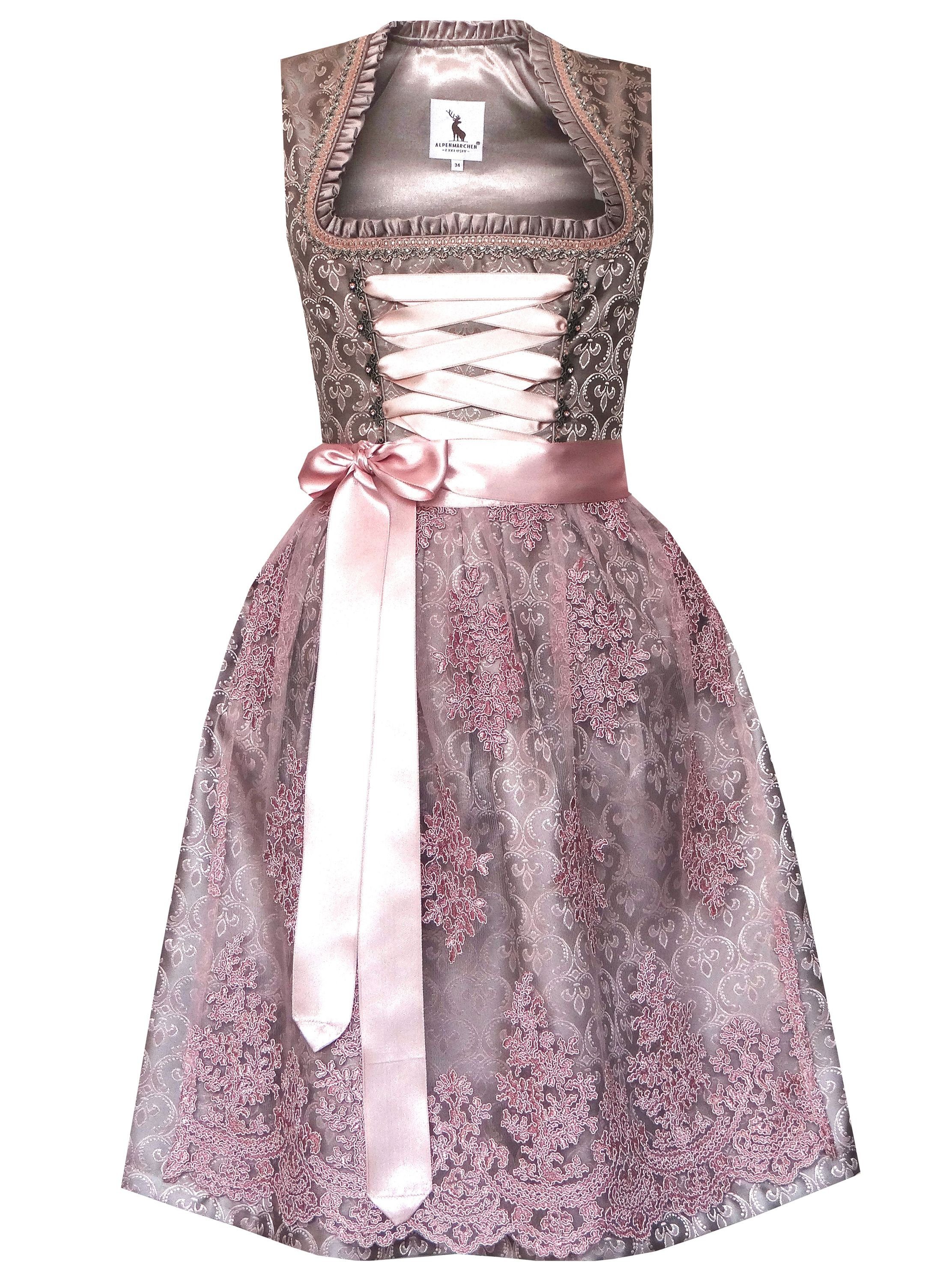 Alpenmärchen Dirndl Midi Dirndl Alice -