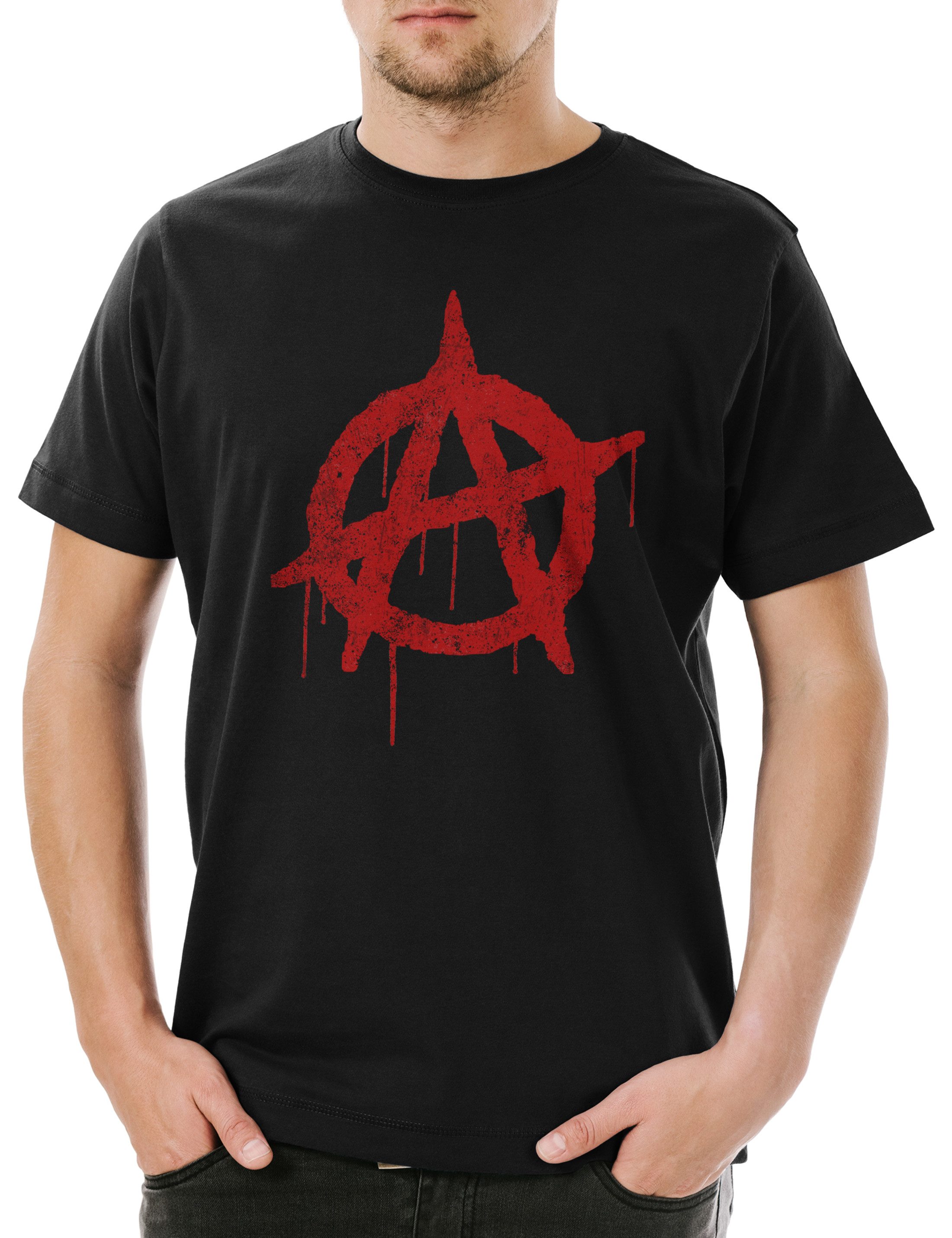 Urban Backwoods Print-Shirt Anarchy A Vintage