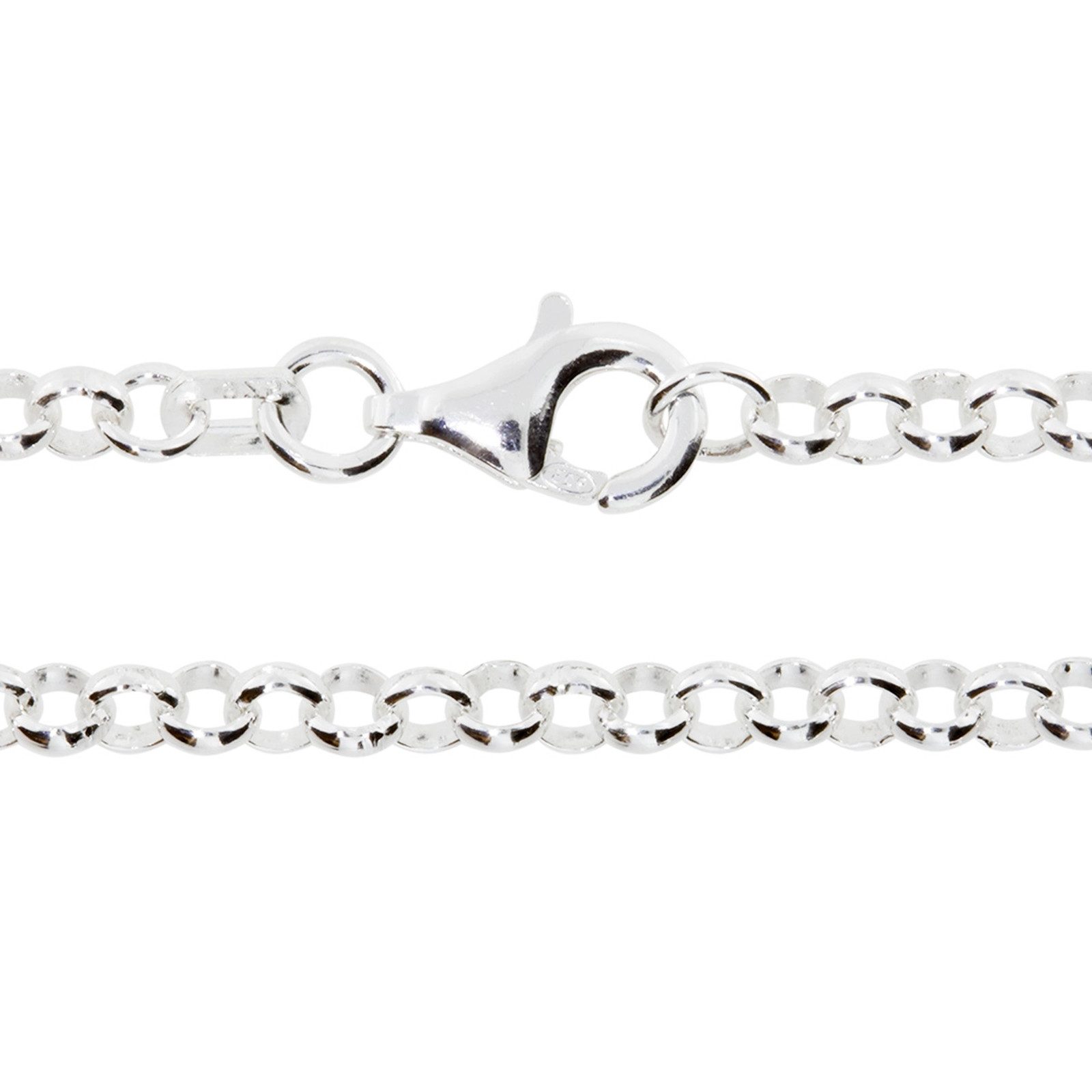 OSTSEE-SCHMUCK Silberkette Ostsee-Schmuck Kette Erbs 3,0