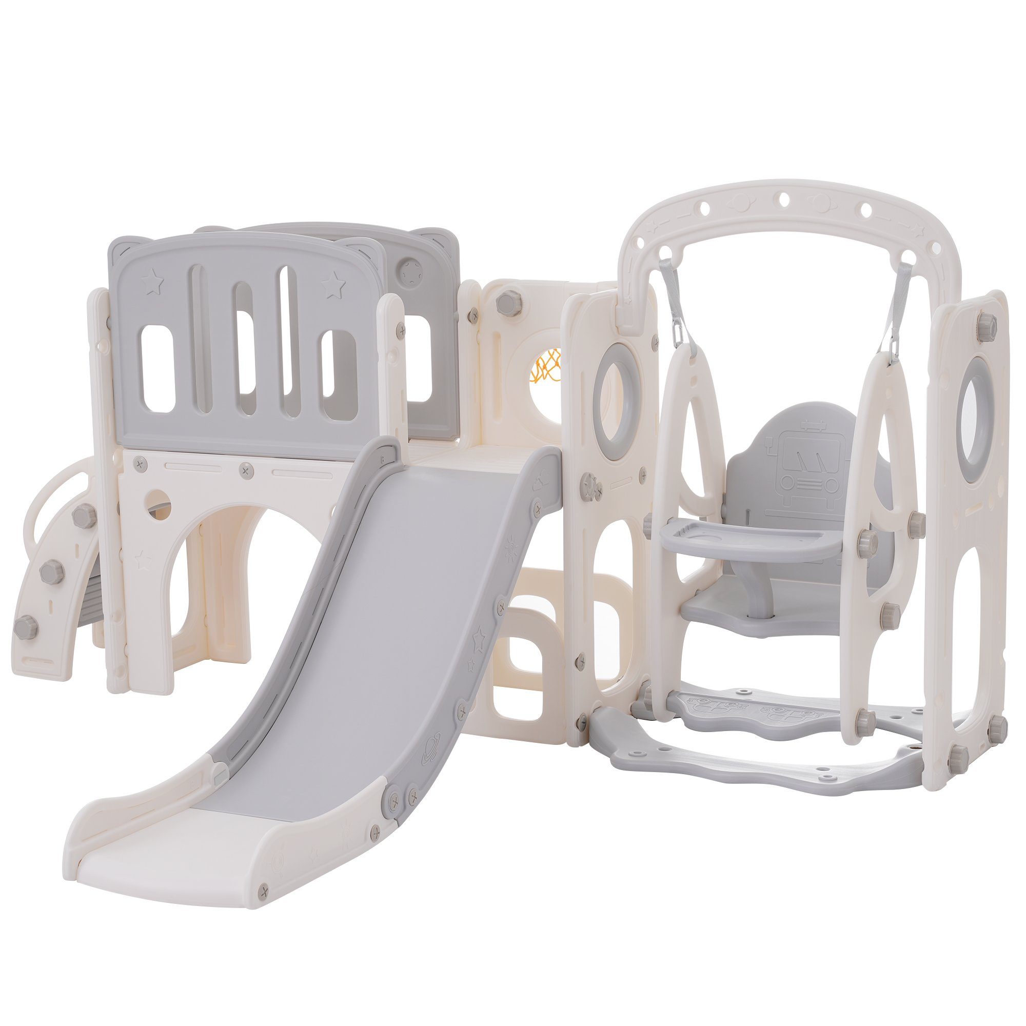 Merax Rutsche für Kinder, 7-in-1 Kinder