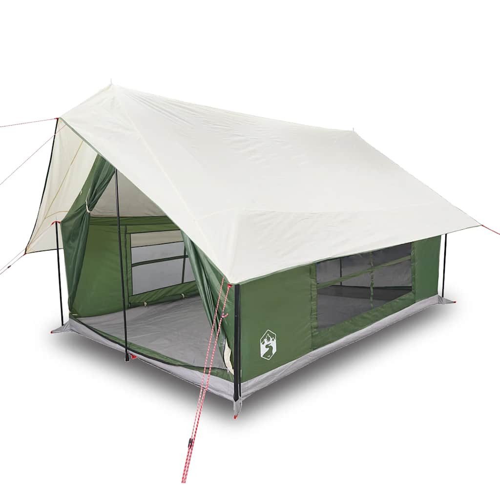 vidaXL Kuppelzelt Campingzelt 5 Personen Grün