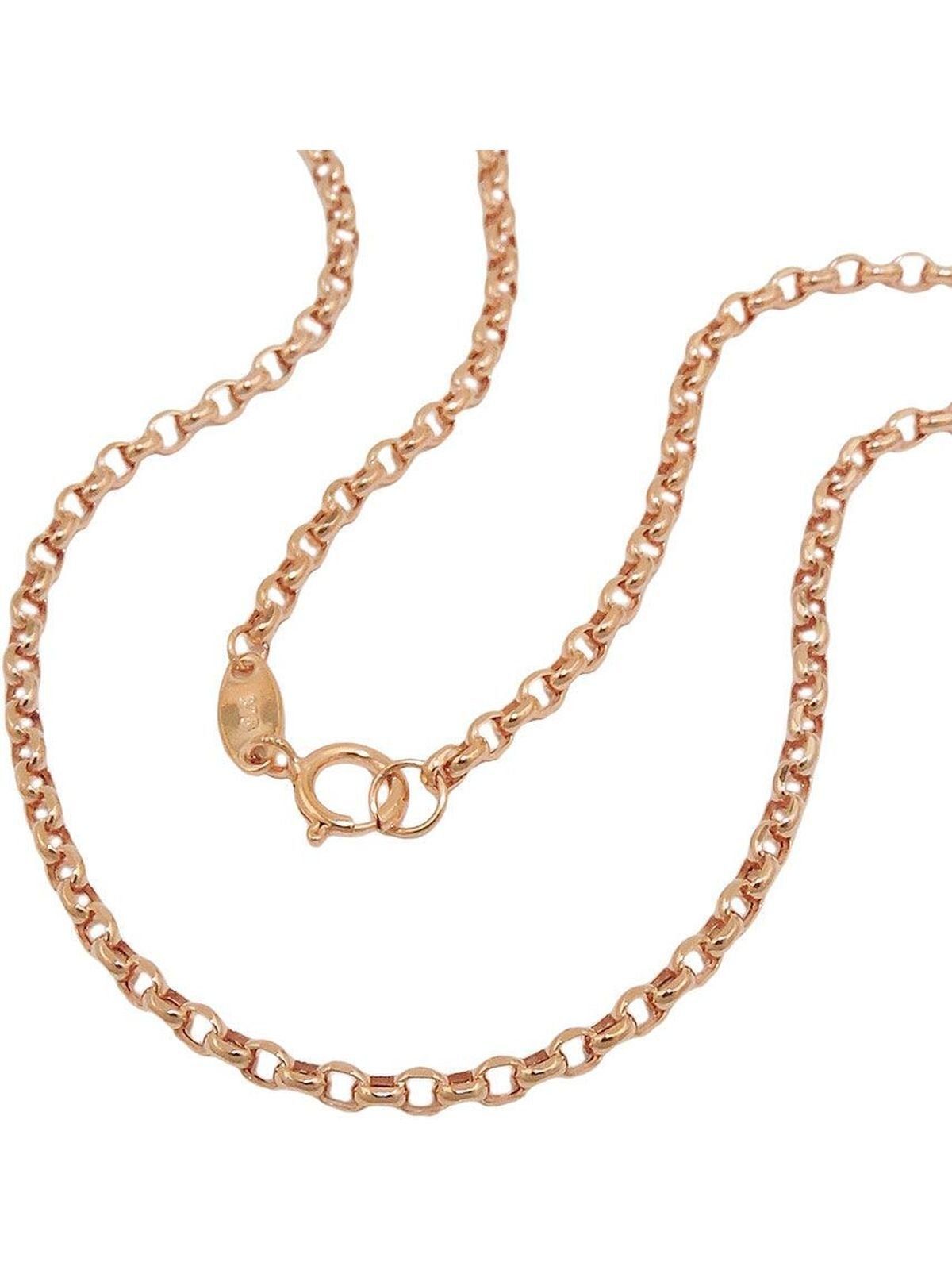 Gallay Goldkette Kette 2mm Ankerkette rund