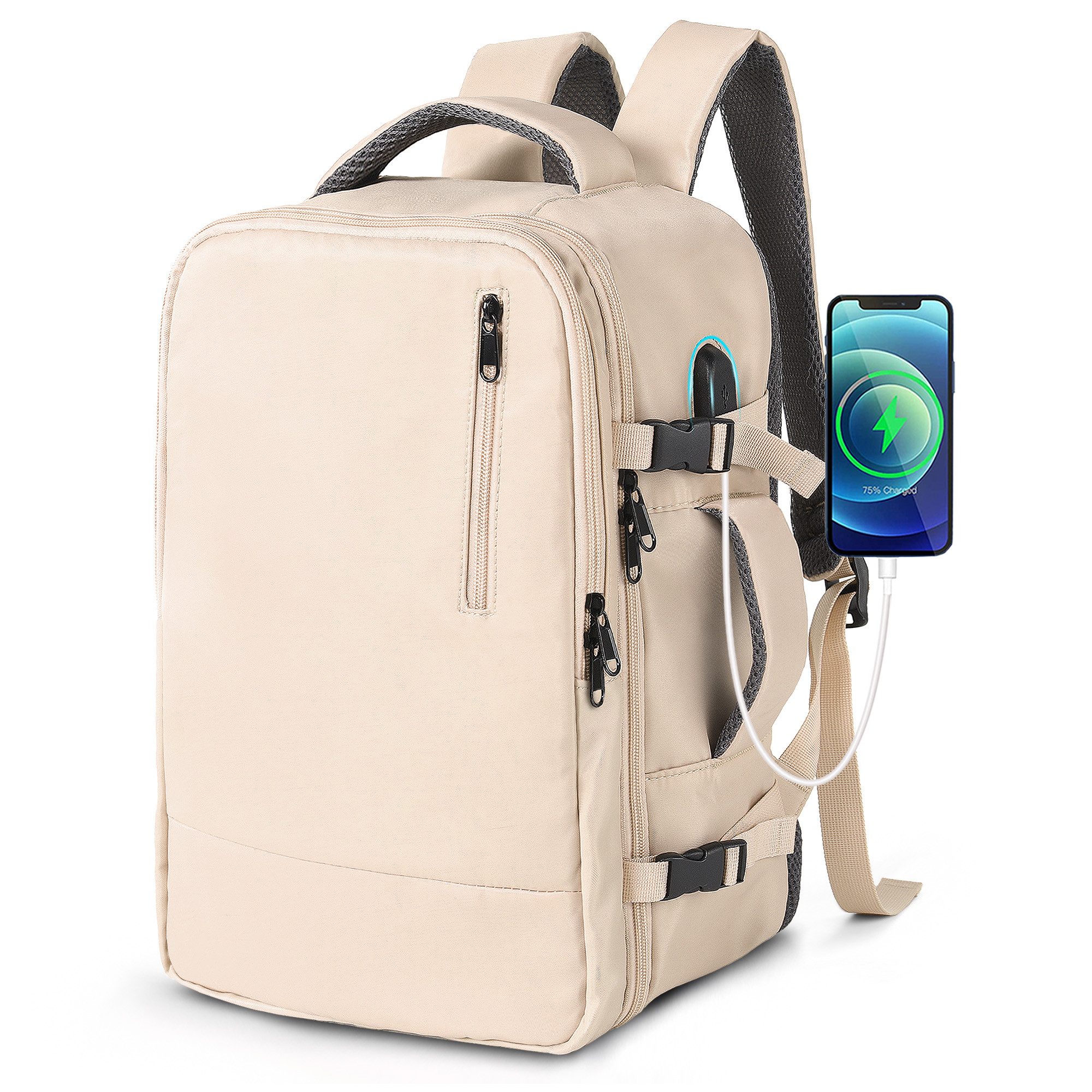 TAN.TOMI Cityrucksack Rucksack Wasserdichter Backpack Schultasche