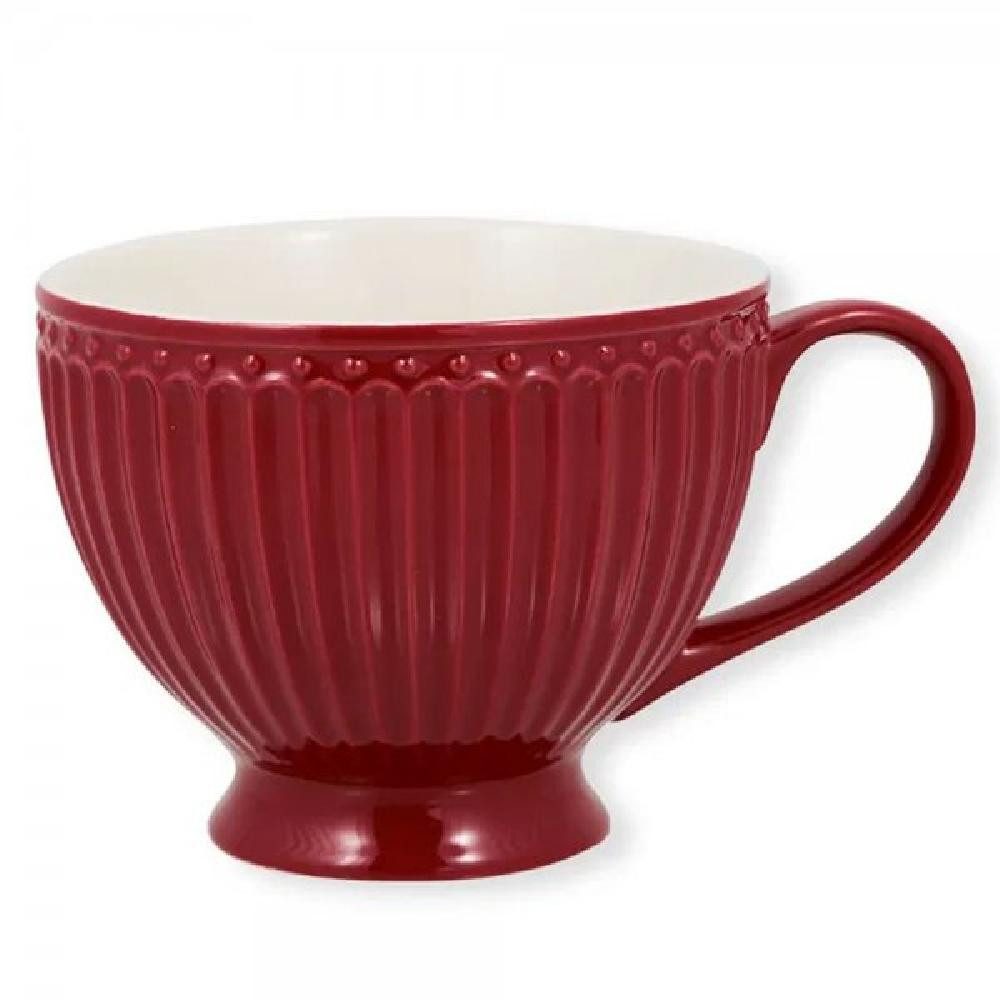 Greengate Geschirr Teetasse Alice Claret Red