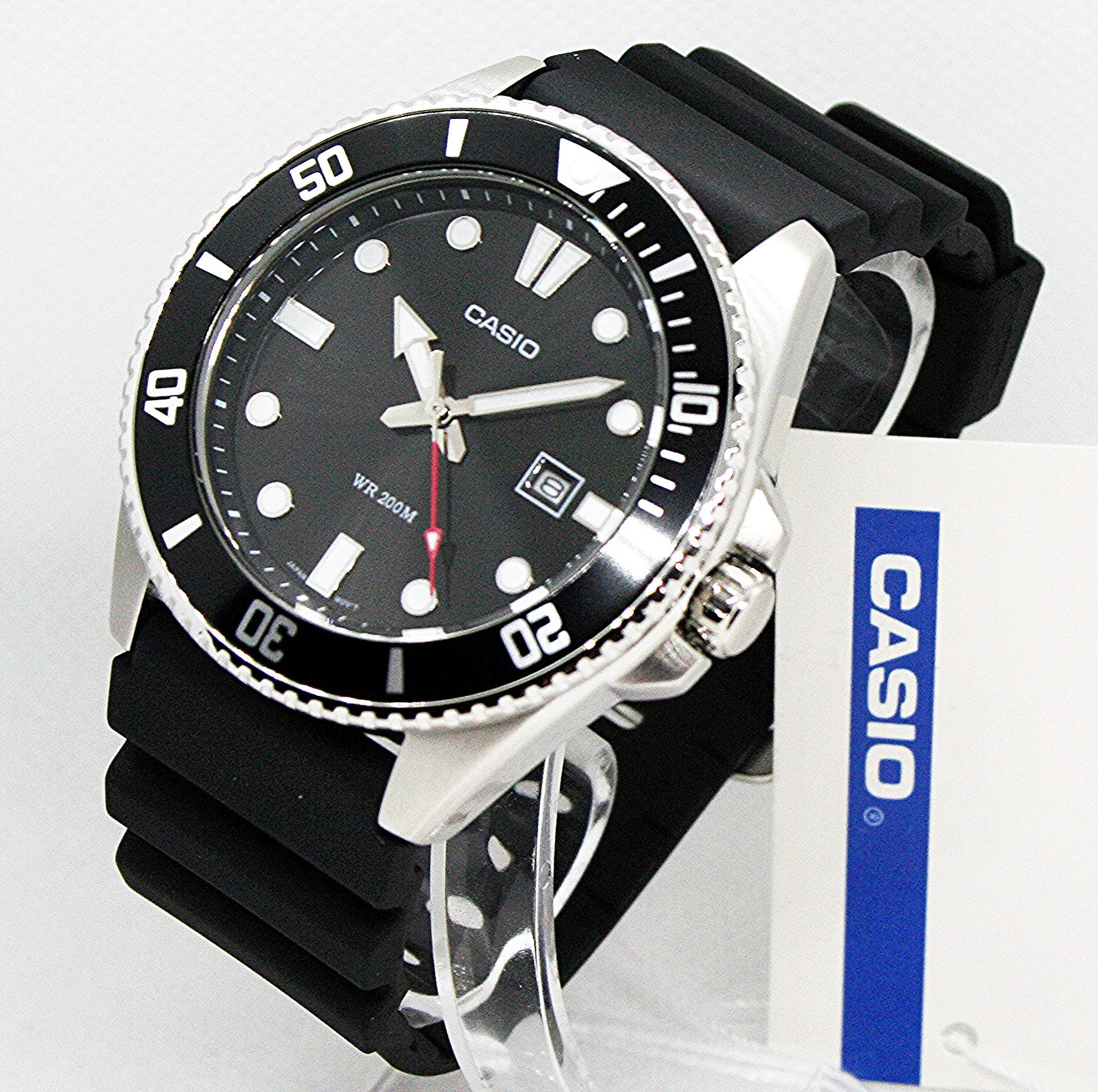 CASIO Quarzuhr Casio Herrenuhr MDV-107-1A1VEF, (1-tlg)