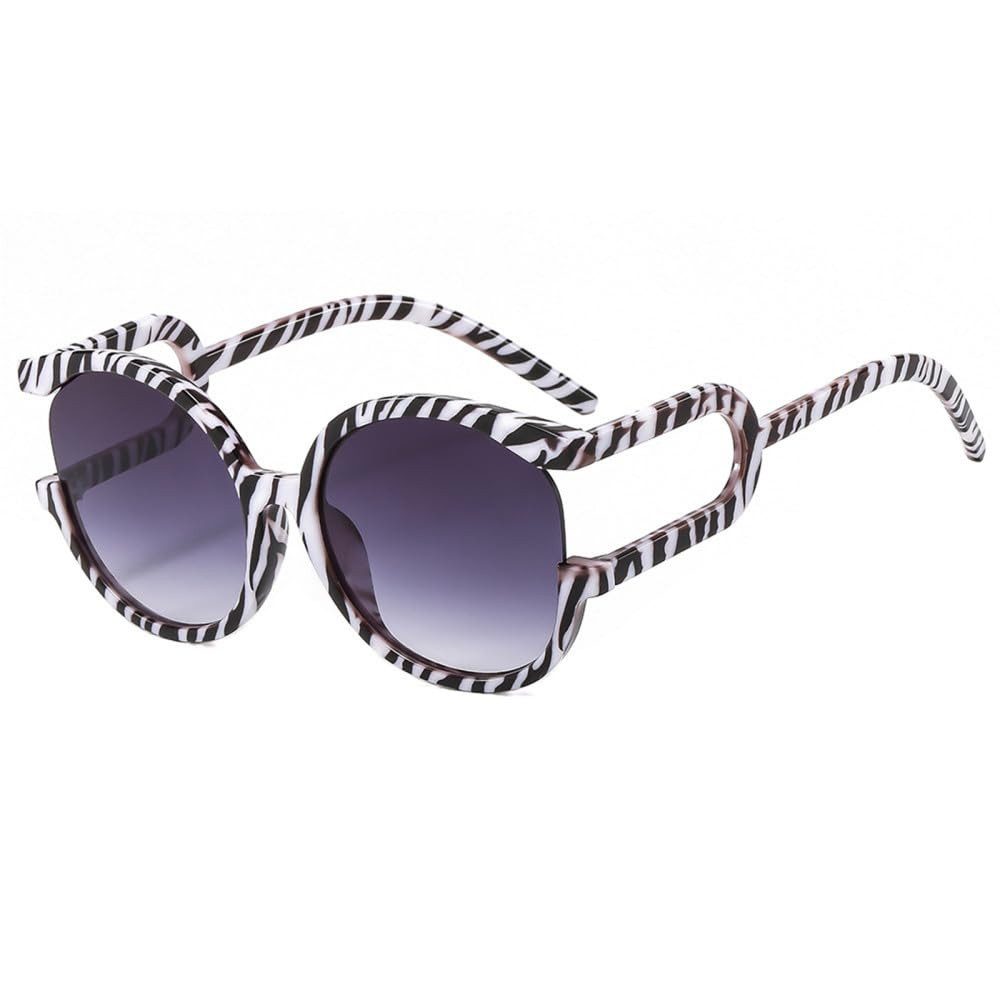 RWEUOQ Sonnenbrille Sonnenbrille für Damen, ausgehöhlt,
