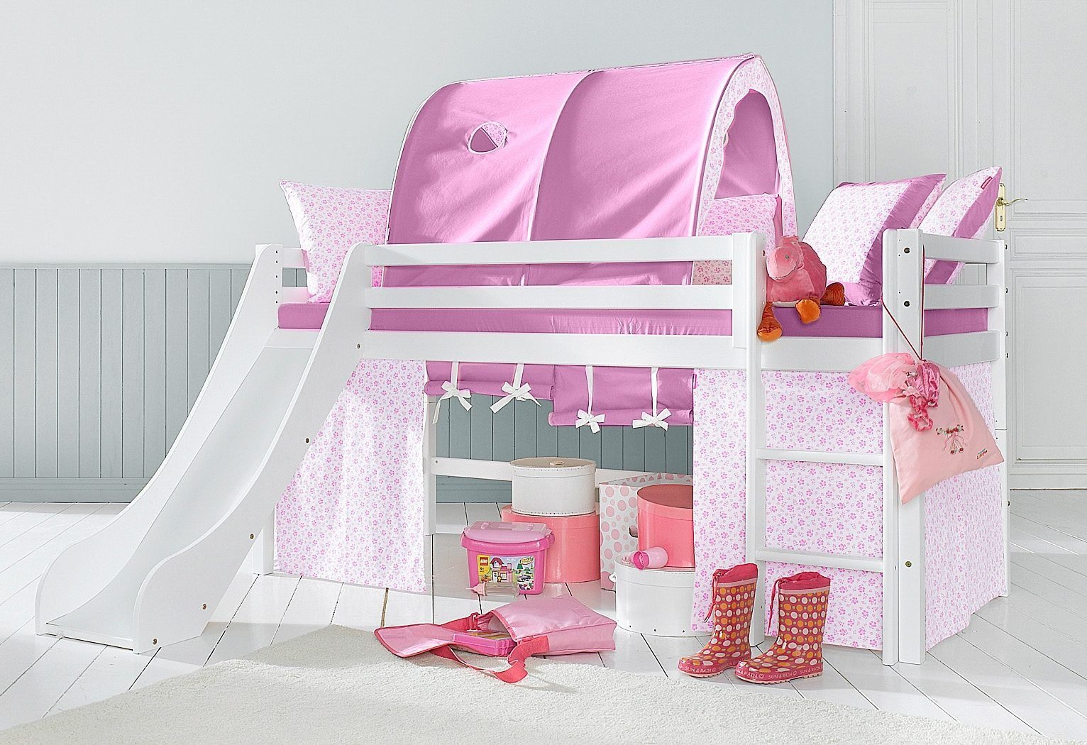 Hoppekids Indoor-Rutsche ECO Dream, Kinderbett Rutsche