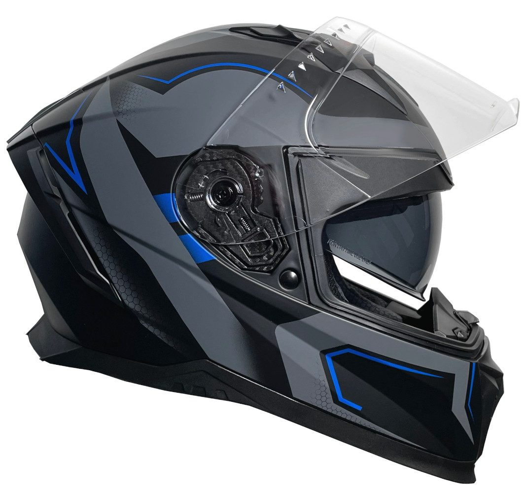 RALLOX Helmets Motorradhelm Integralhelm 69-B Motorradhelm