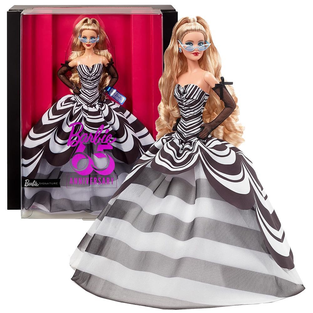 Barbie Anziehpuppe Barbie 65. Anniversary HRM58
