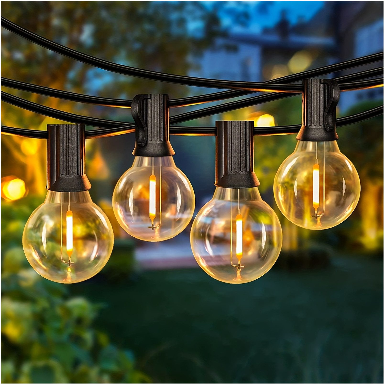 Sunicol LED-Lichterkette LED Lichterkette, Außen G40