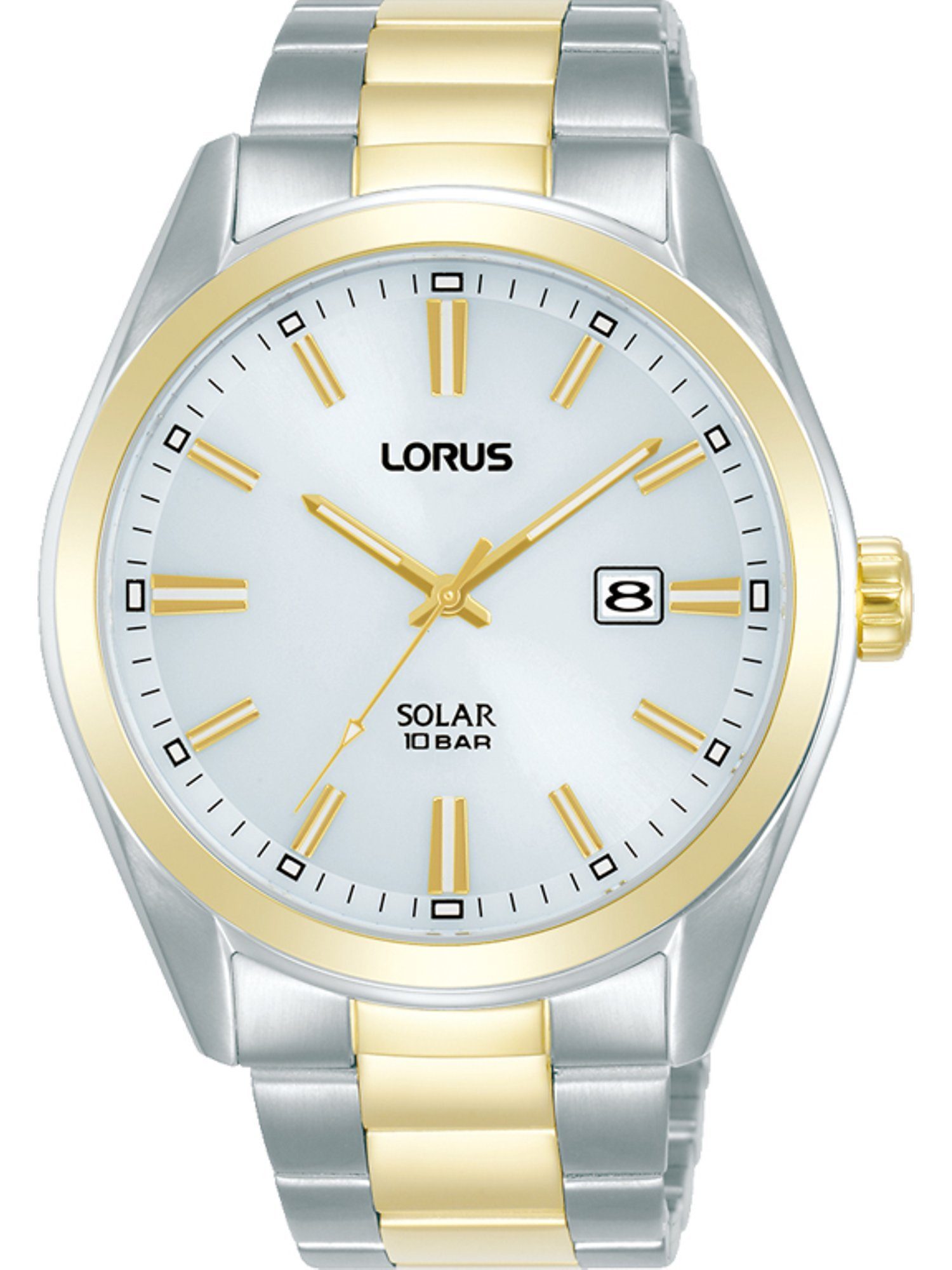 LORUS Quarzuhr Lorus Herren-Uhren Analog Solar,