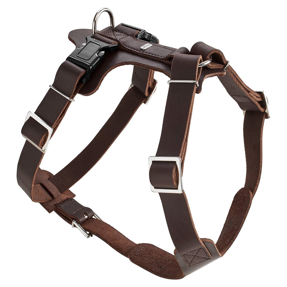Hunter Tierbedarf Hunde-Geschirr Geschirr Aalborg dunkelbraun