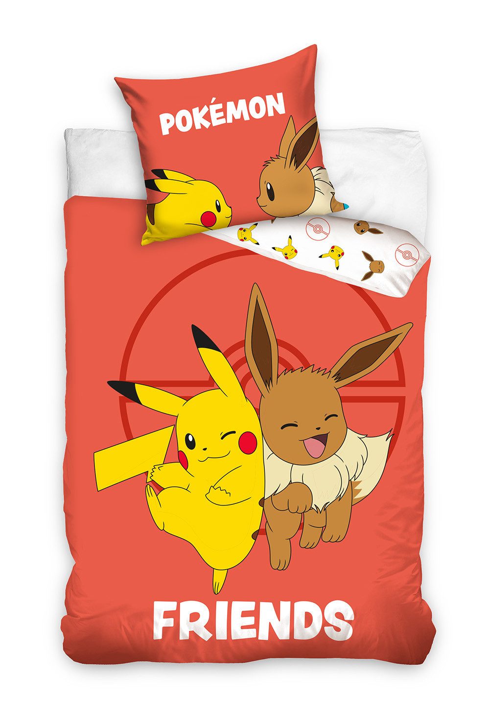 POKÉMON Babybettwäsche Pokemon Bettwäsche 135 x