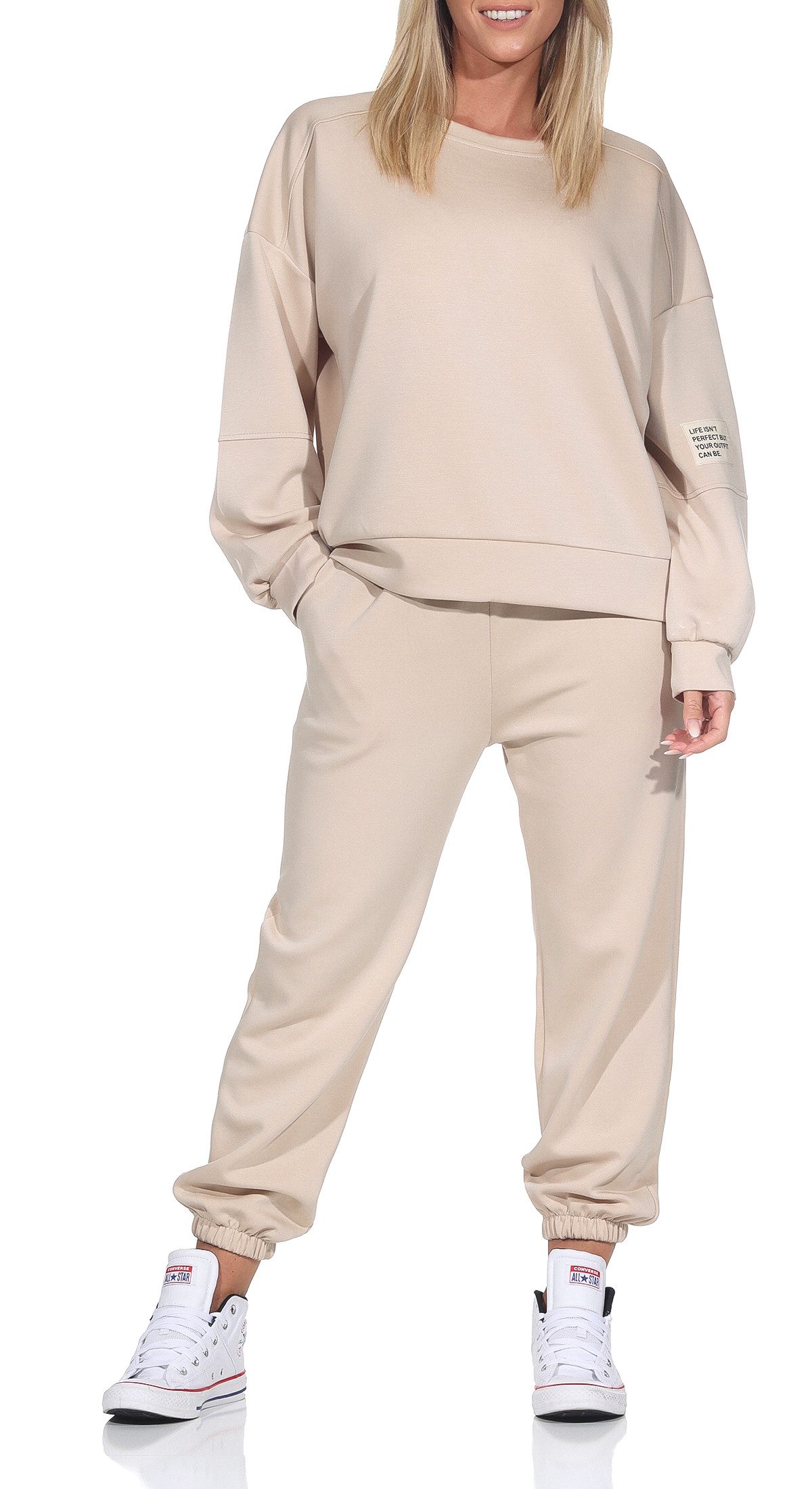 CLEO STYLE Jogginganzug Damen Jogginganzug 7065