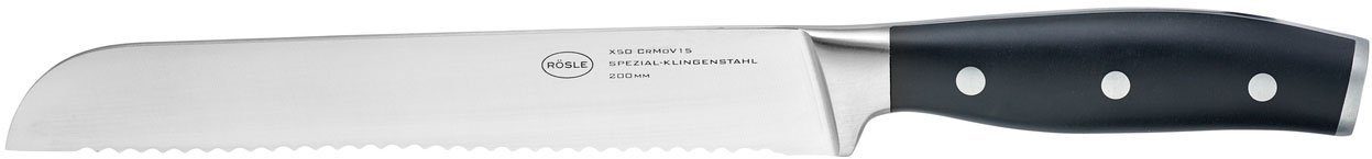 RÖSLE Brotmesser Tradition, mit Wellenschliff, Klingenspezialstahl,