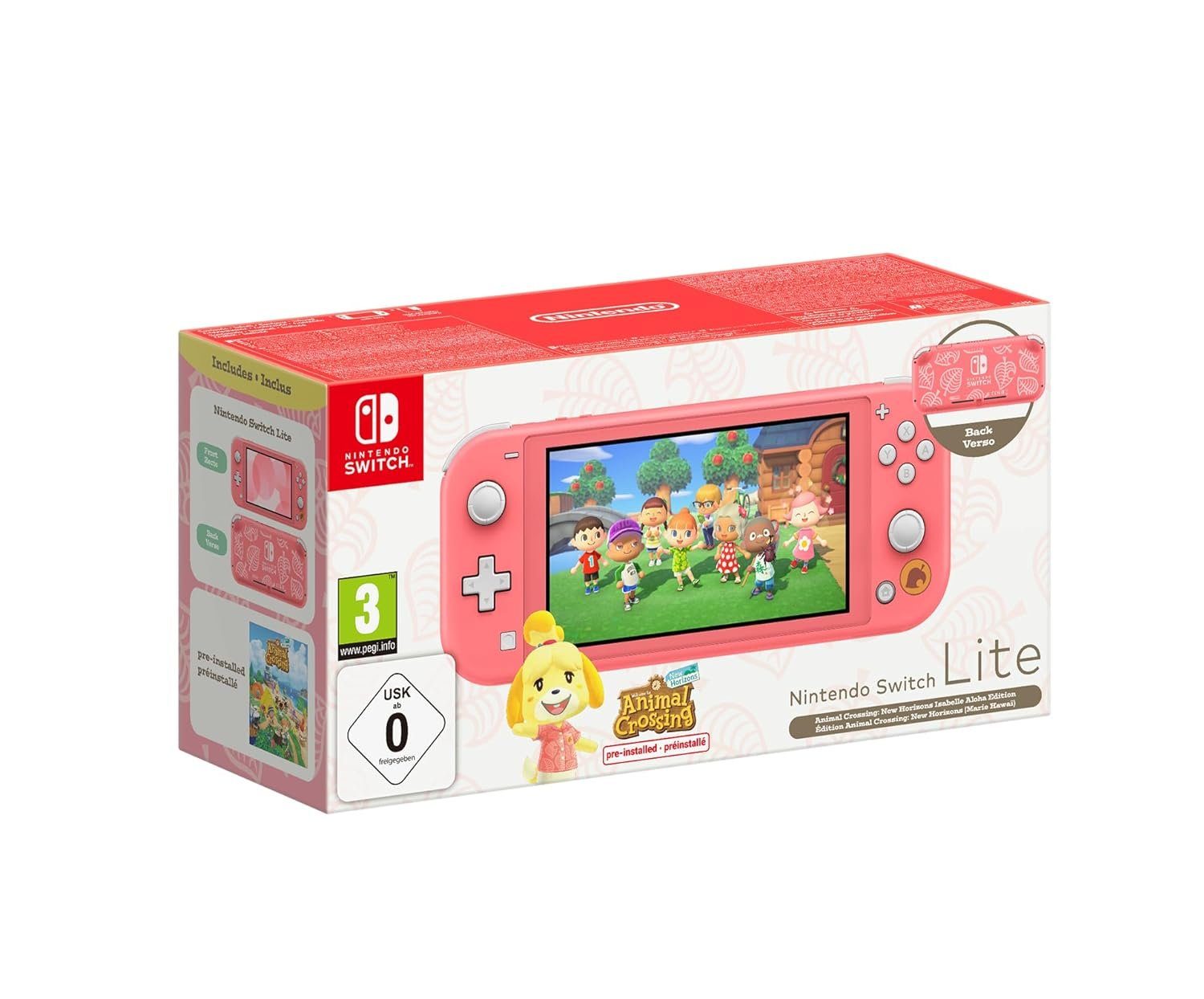 Nintendo Switch Lite Animal Crossing New