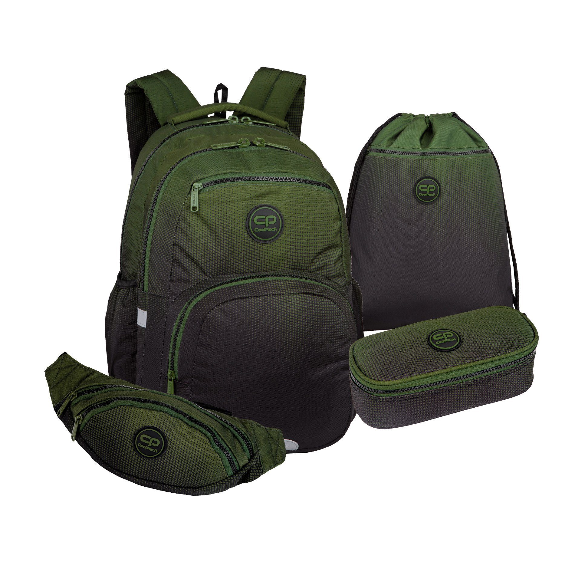 CoolPack Schulrucksack CoolPack 4tlg. Rucksack-Set PICK