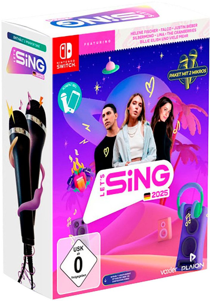 Let's Sing 2025 German Version Nintendo