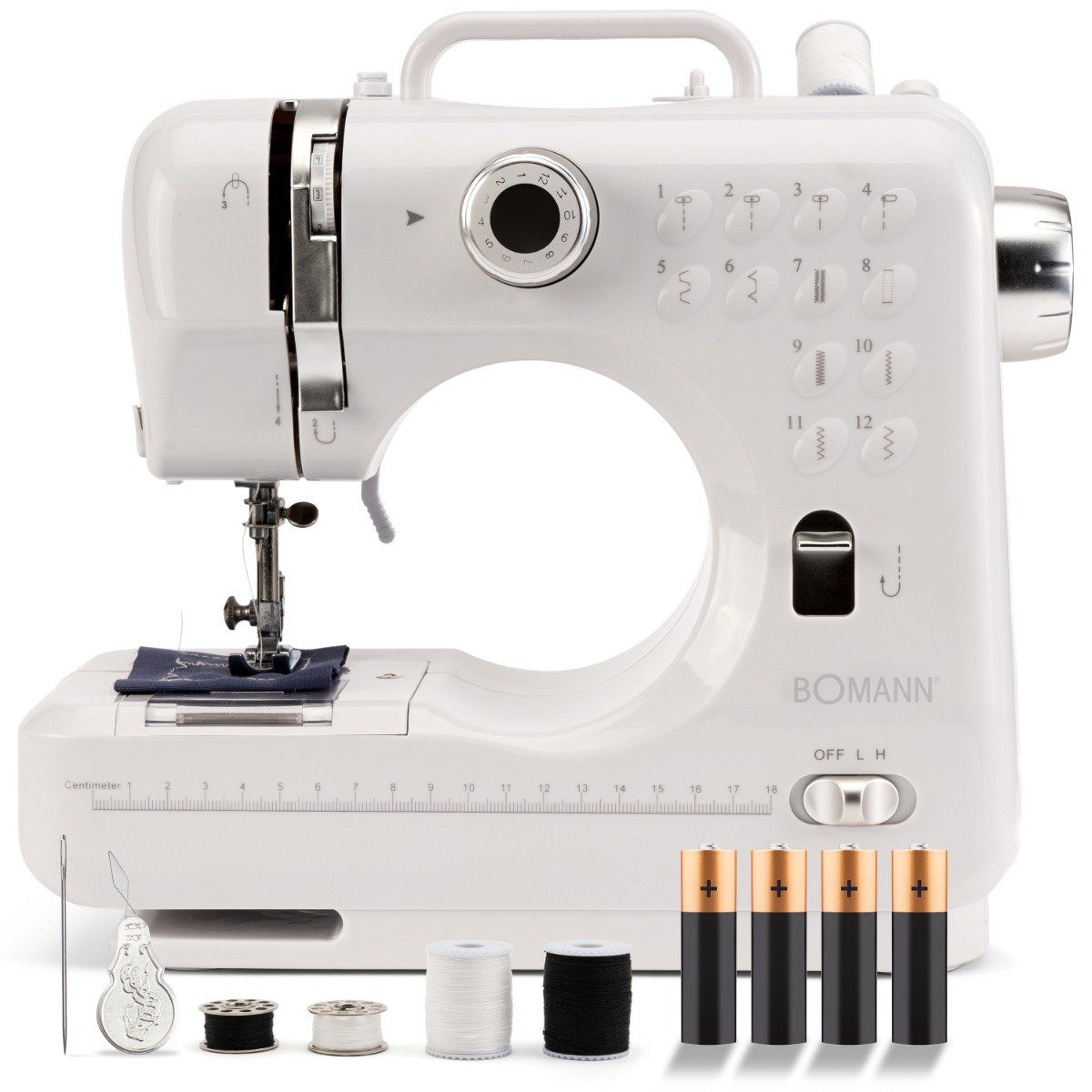 BOMANN Freiarm-Nähmaschine NM 6063 CB, Nähmaschine