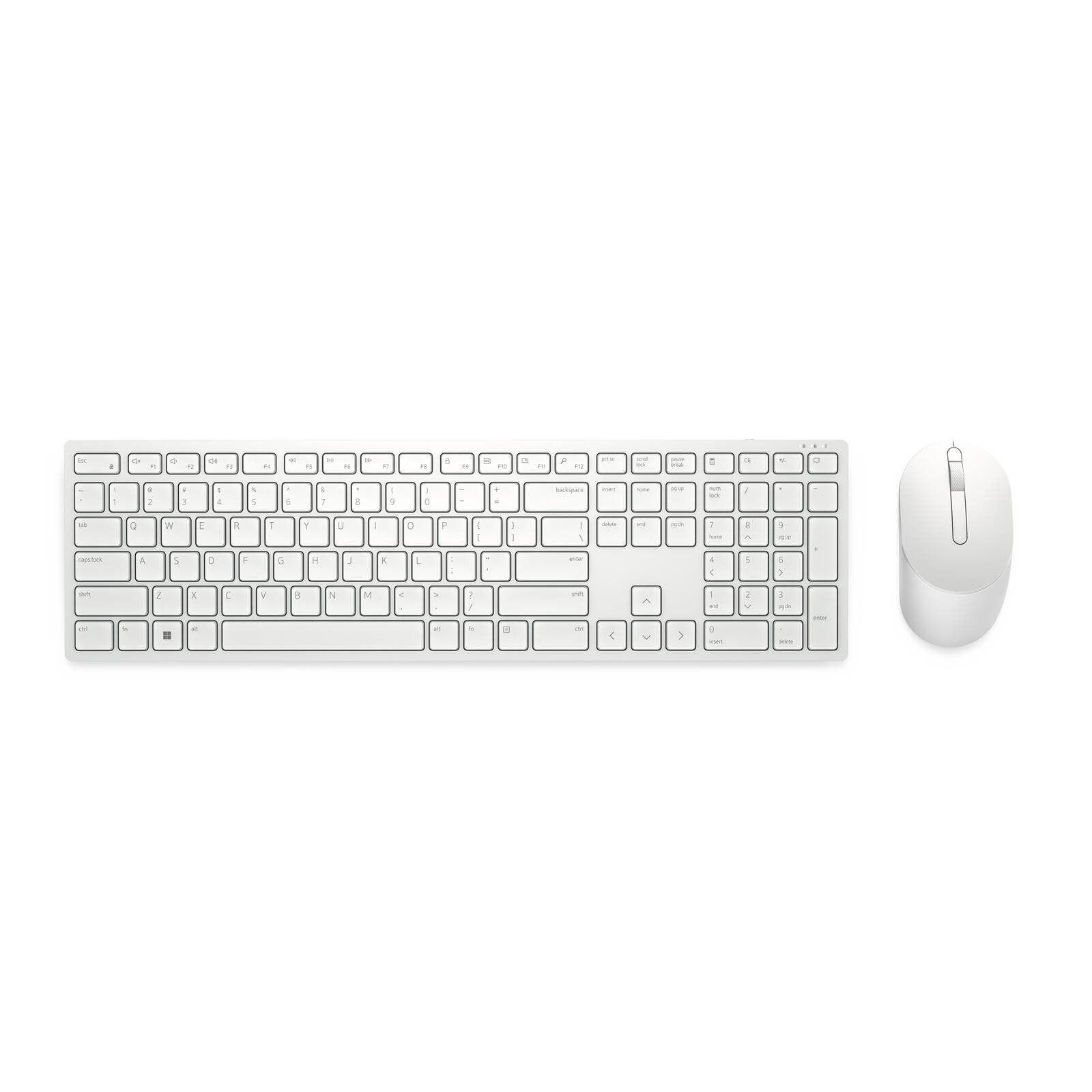 Dell DELL KM5221W-WH Tastatur- und Maus-Set