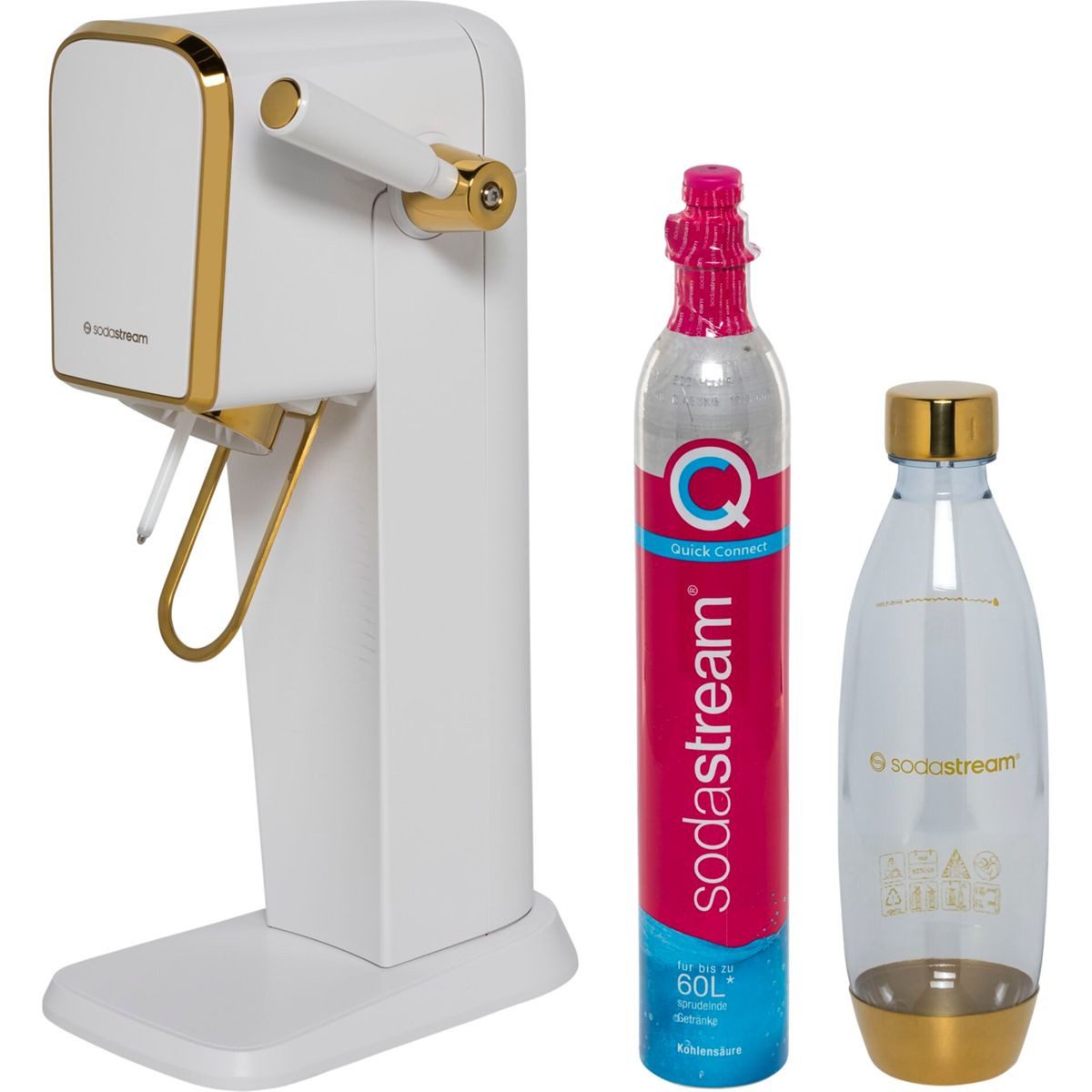 SodaStream Wasseraufbereiter Art weiß/gold