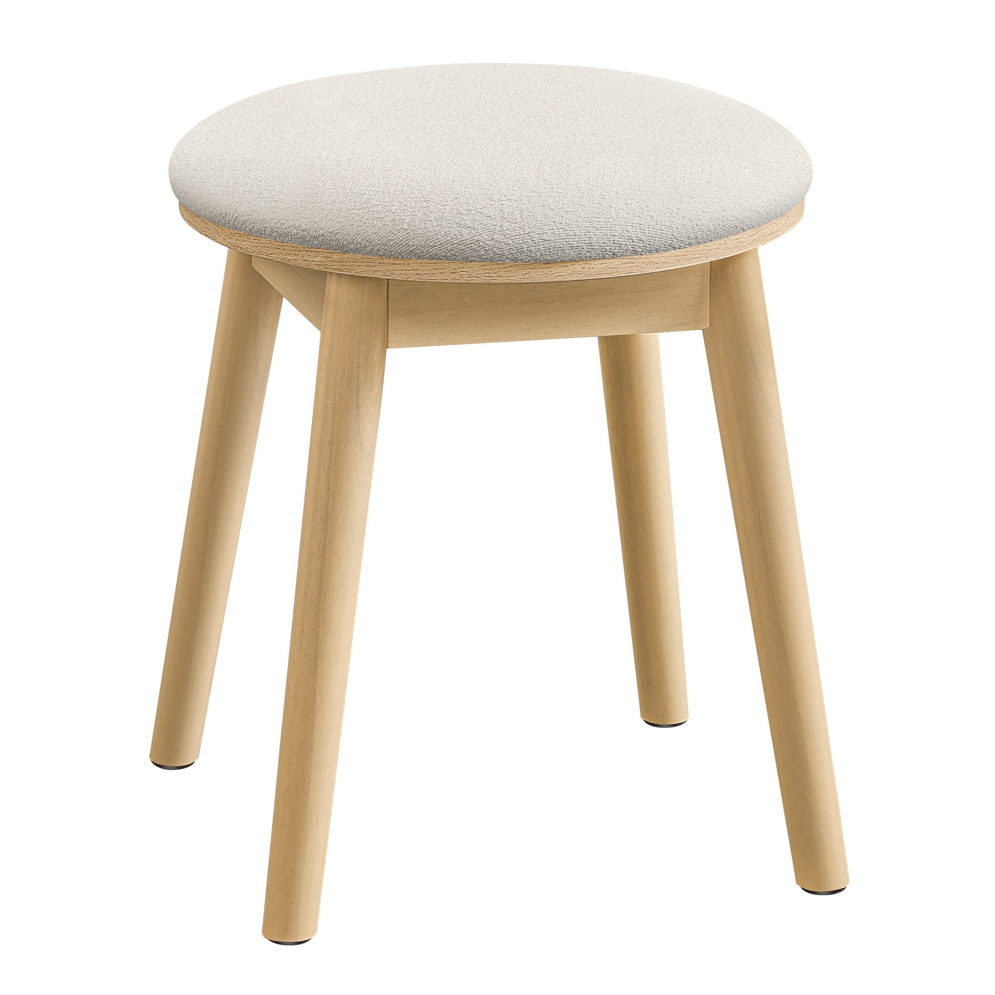 SONGMICS HOME Schminktisch Schminkhocker (Schminktisch-Hocker gepolstert,