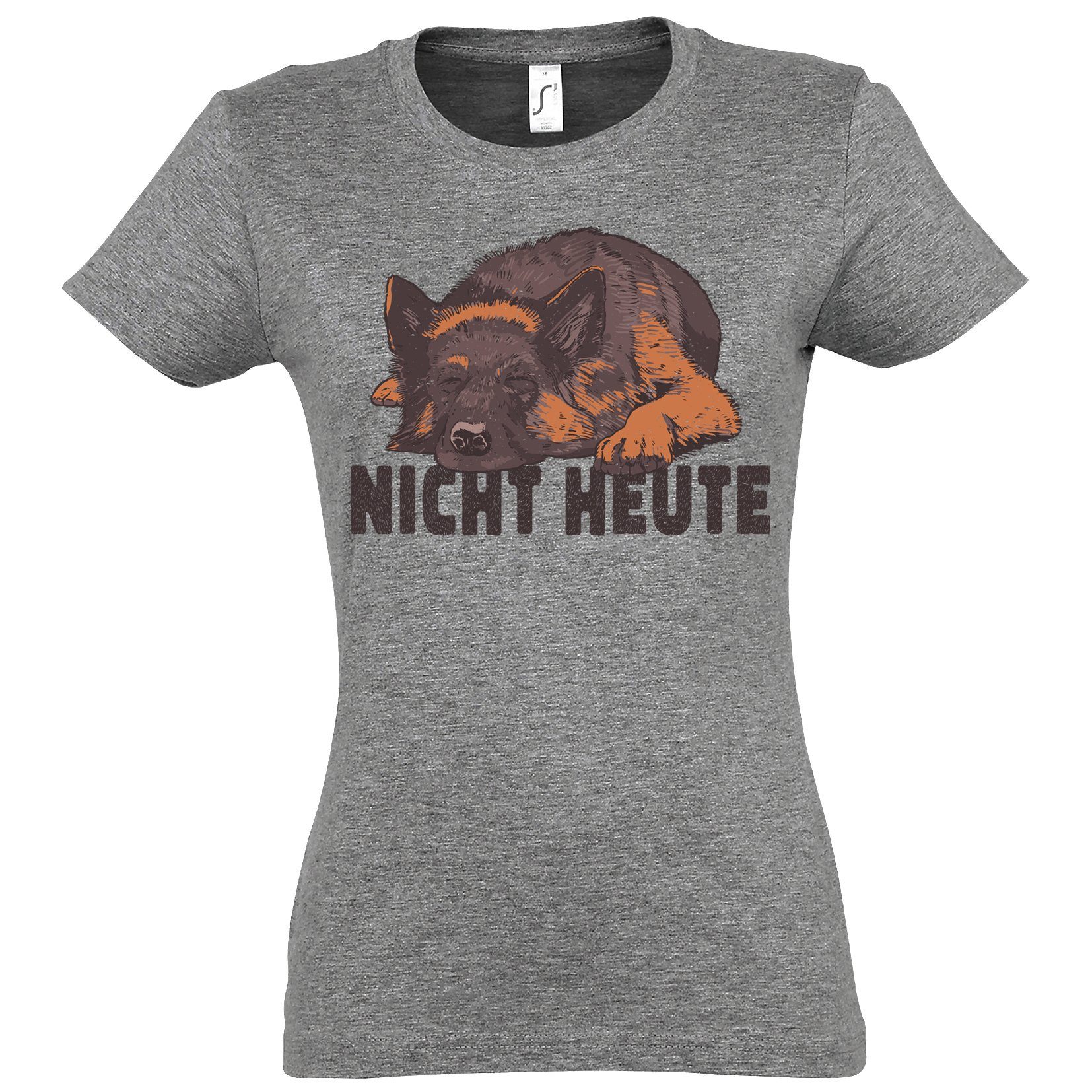Youth Designz T-Shirt Hund Nicht Heute