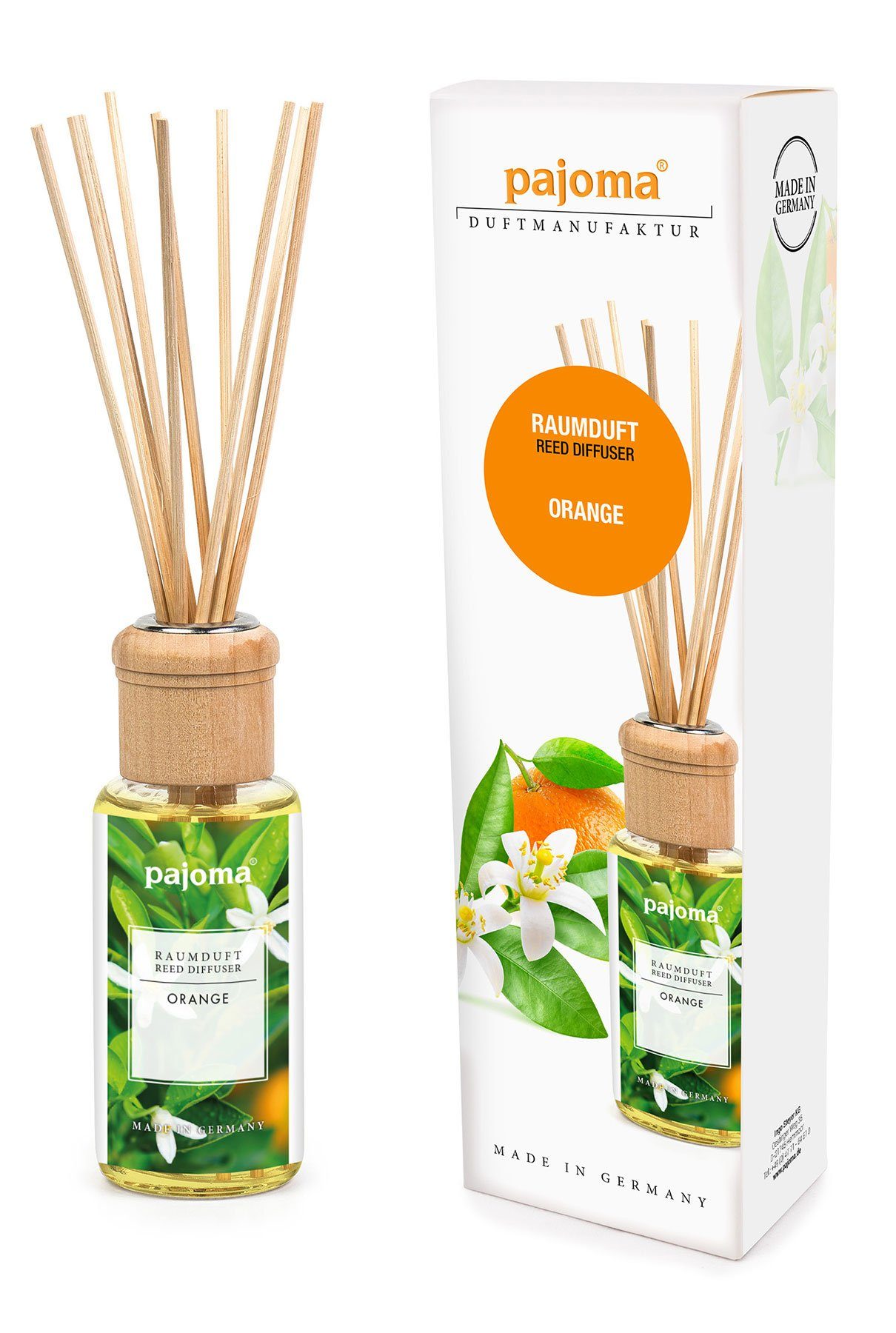 Levandeo® Luftbefeuchter, Raumduft 100ml Orange Lufterfrischer