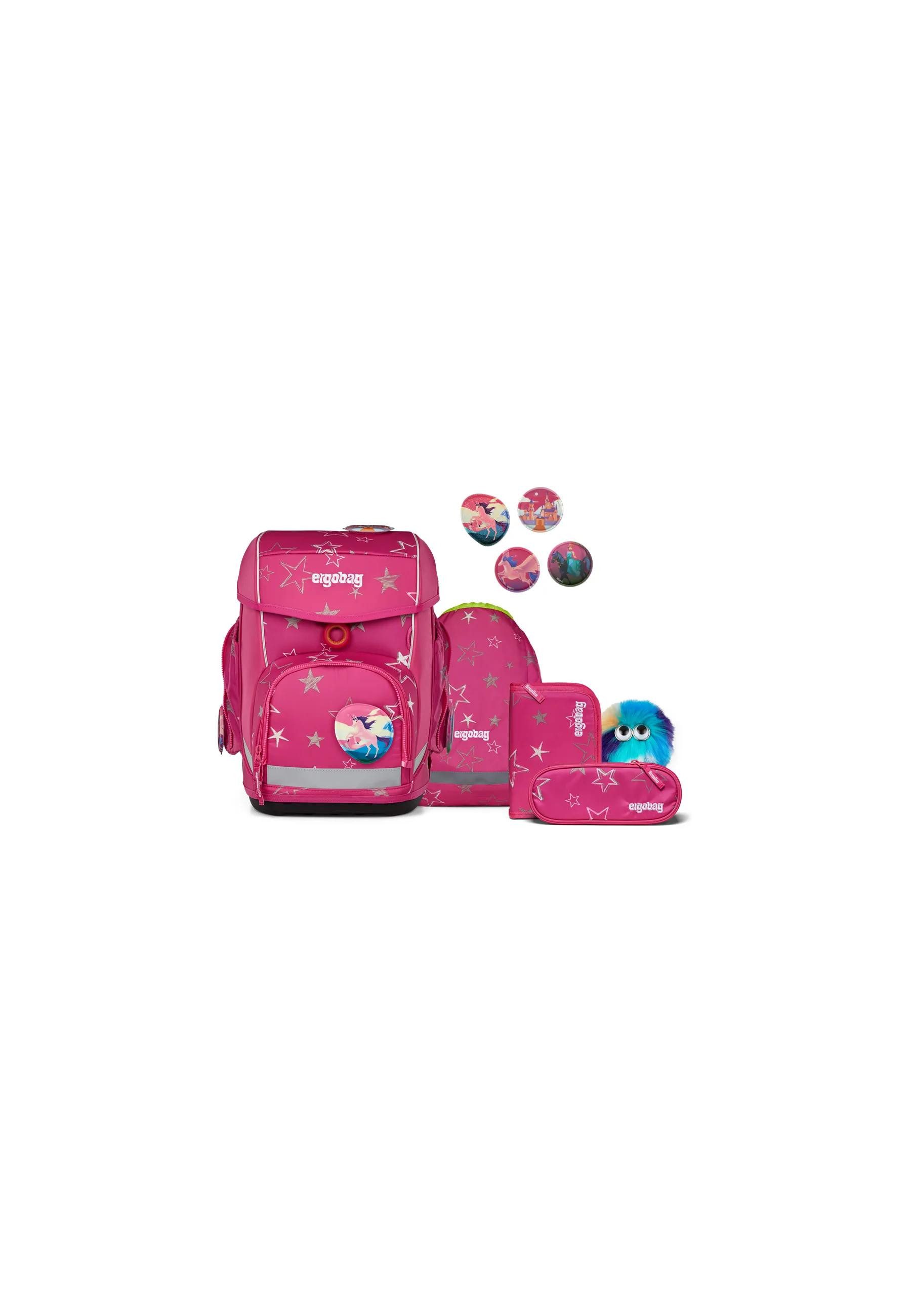 ergobag Schulranzen cubo Bundle Set (6-tlg.,