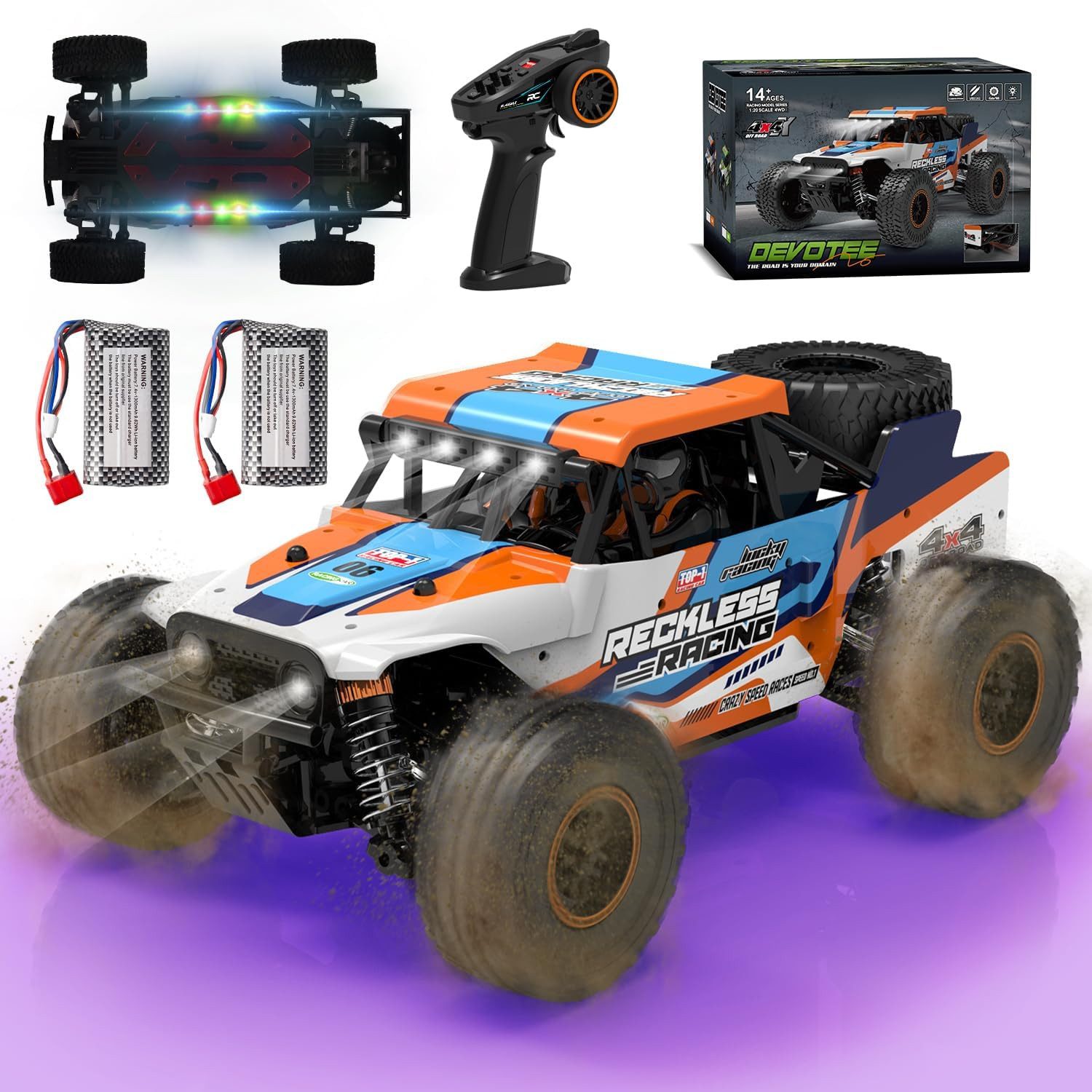 Esun RC-Auto Ferngesteuertes Auto mit 7