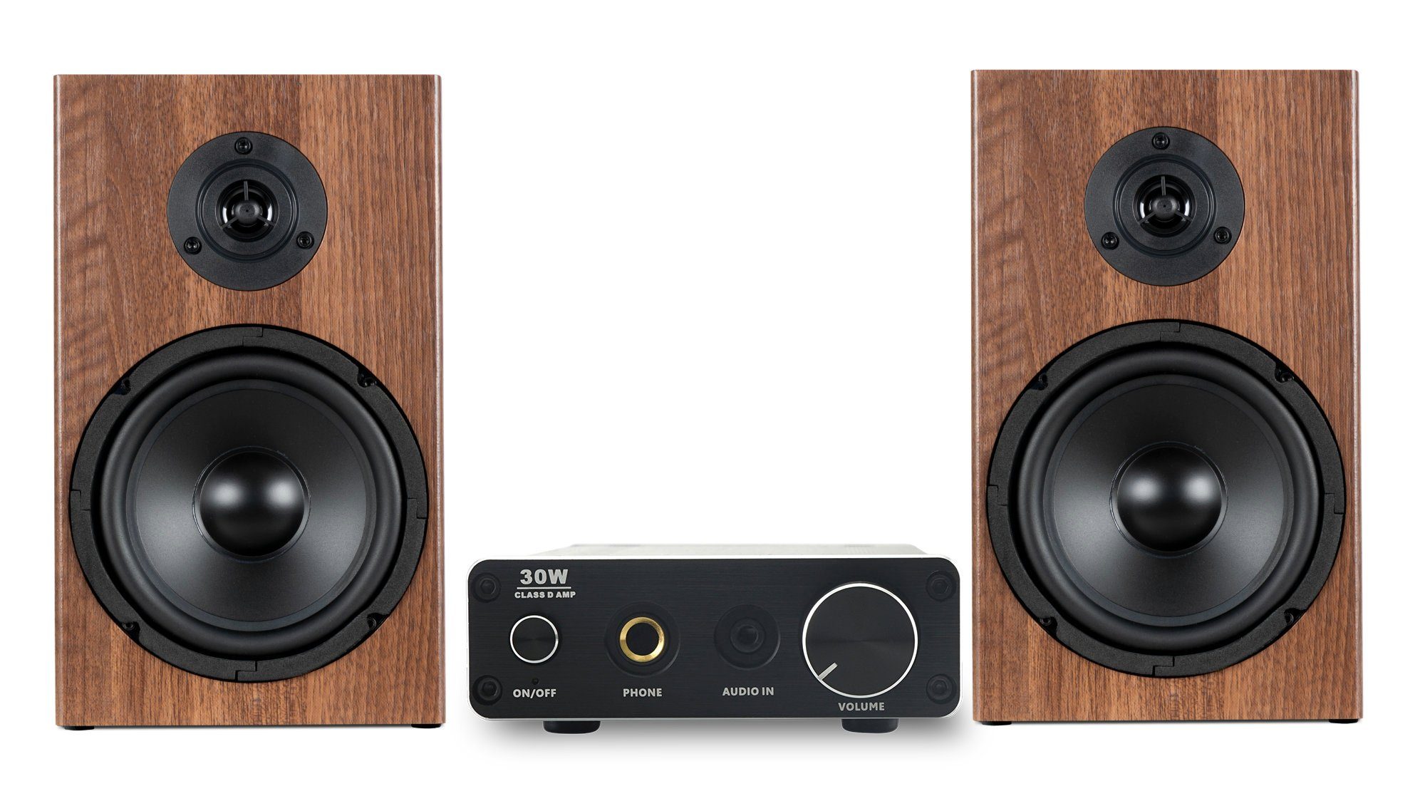 McGrey BMS-80 HiFi Micro-Stereo Anlage Regal-Lautsprecher