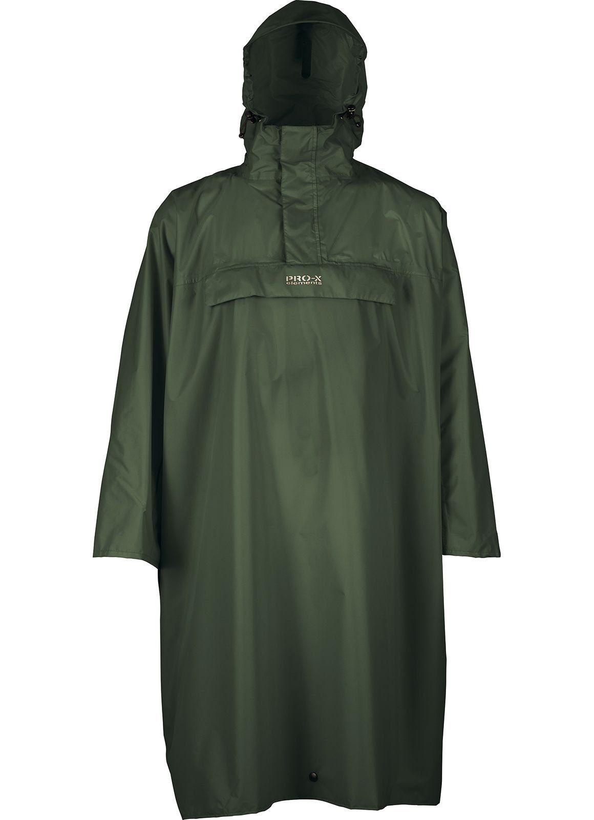 PRO-X ELEMENTS Regenponcho MATTERHORN integrierte Packtasche