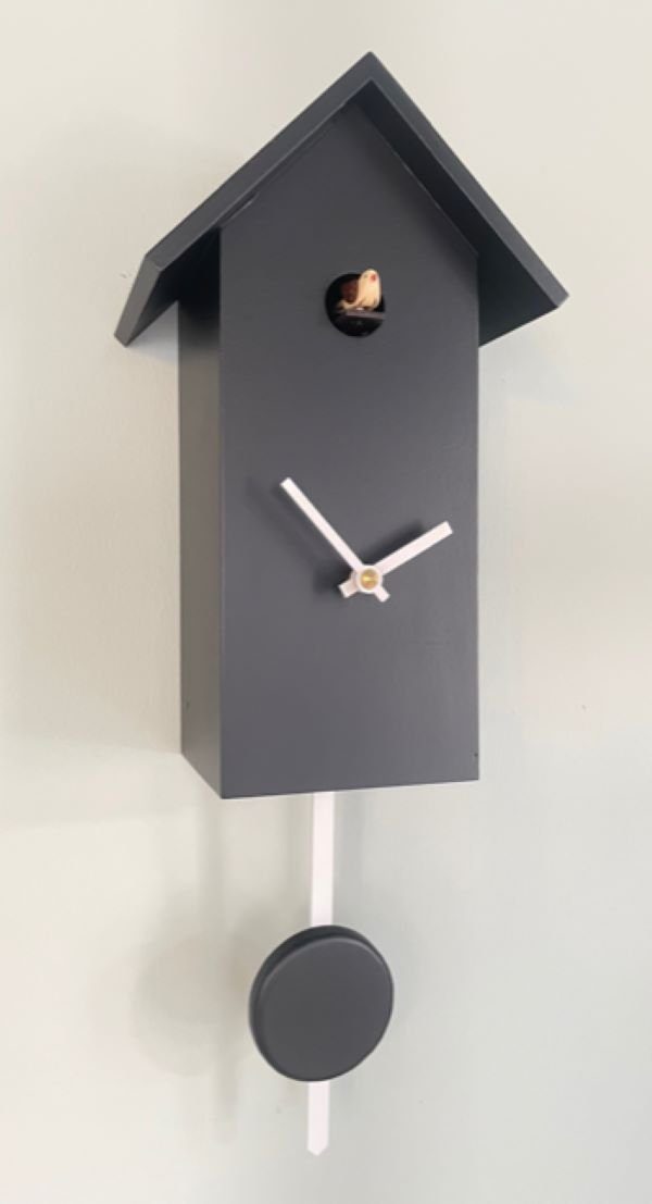 Clockvilla Hettich-Uhren Wanduhr Moderne Kuckucksuhr im