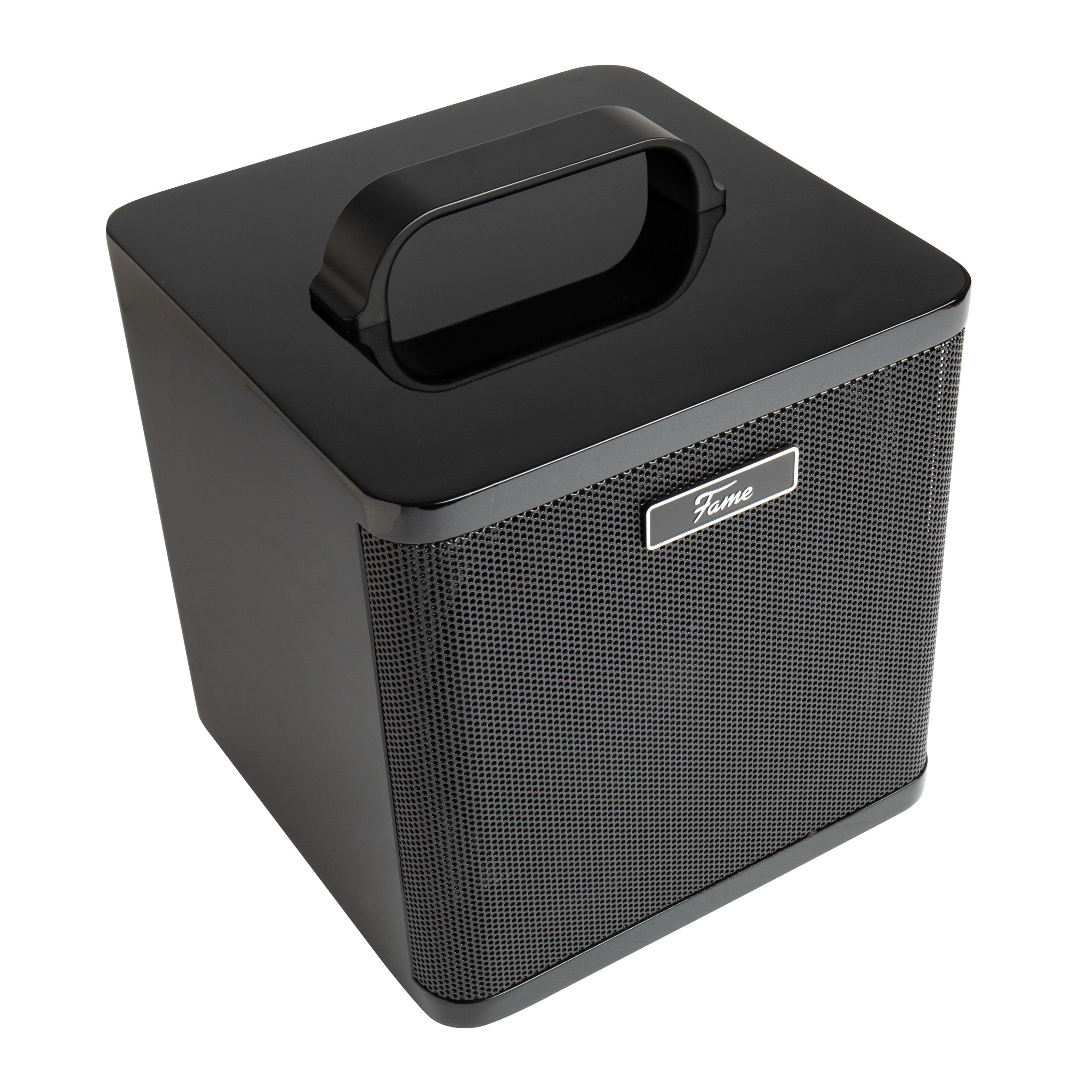 FAME Verstärker (AG-40A, Akustikgitarren Verstärker, Bluetooth-Schnittstelle)