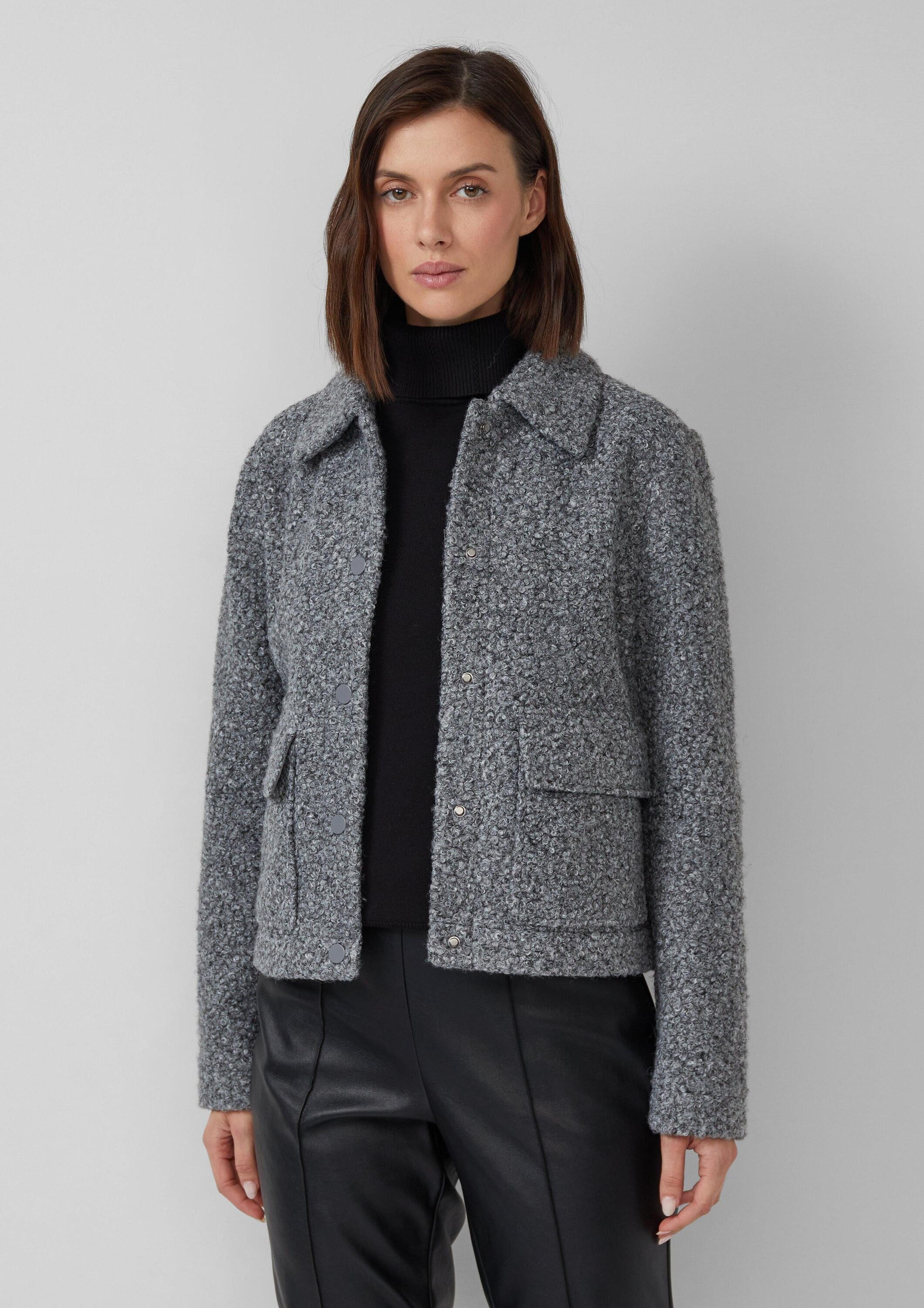 s.Oliver Funktionsjacke Indoor-Jacke Kurze Jacke mit