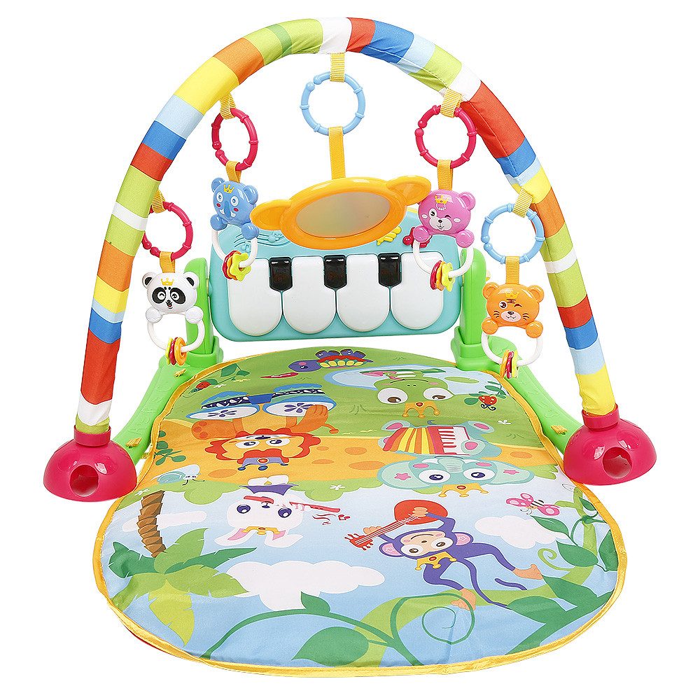 JEOBEST Spielbogen Baby Piano Spieldecke/Spielmatte mit