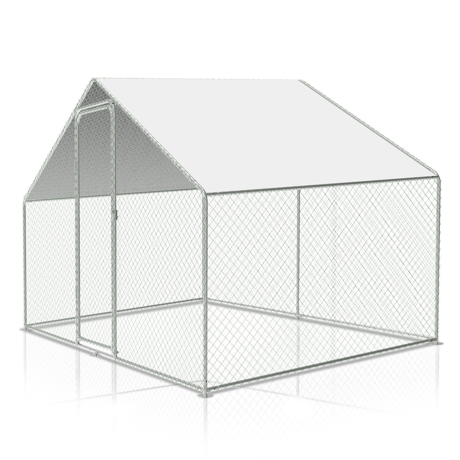 Clanmacy Hühnerstall Hühnerhaus Hühnerstall 3*2*2m Wasserdicht
