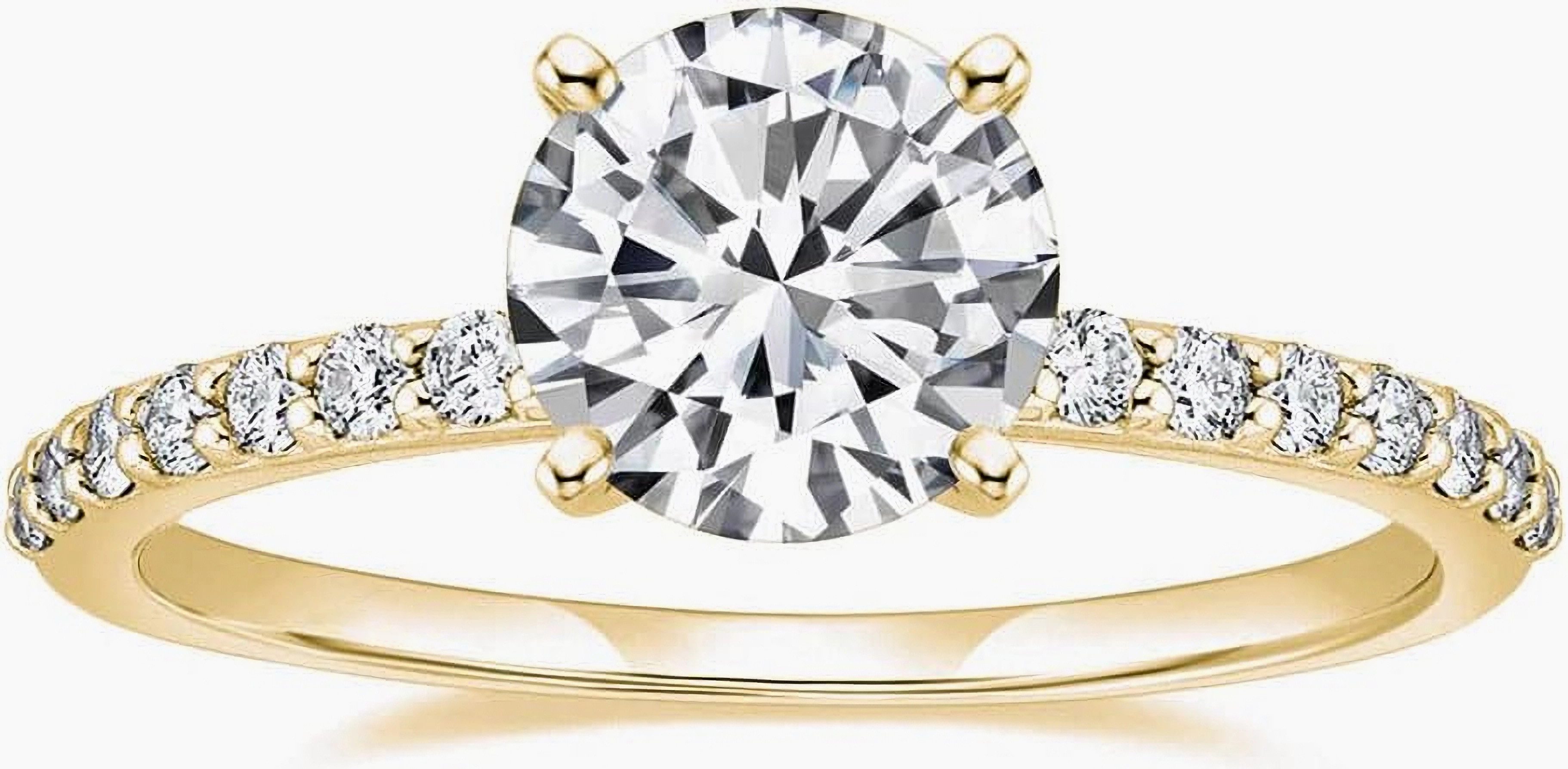 Jumpeak Diamantring 585 Gold, 1,1 Karat