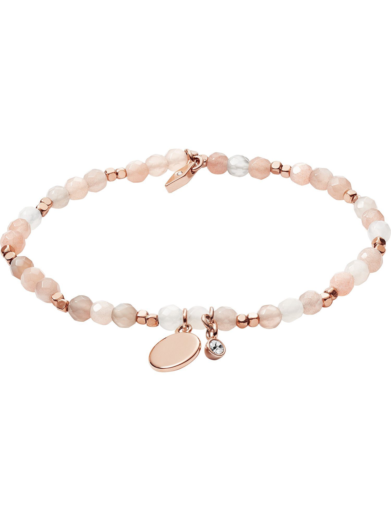 Fossil Armband Fossil Damen-Armband Stein