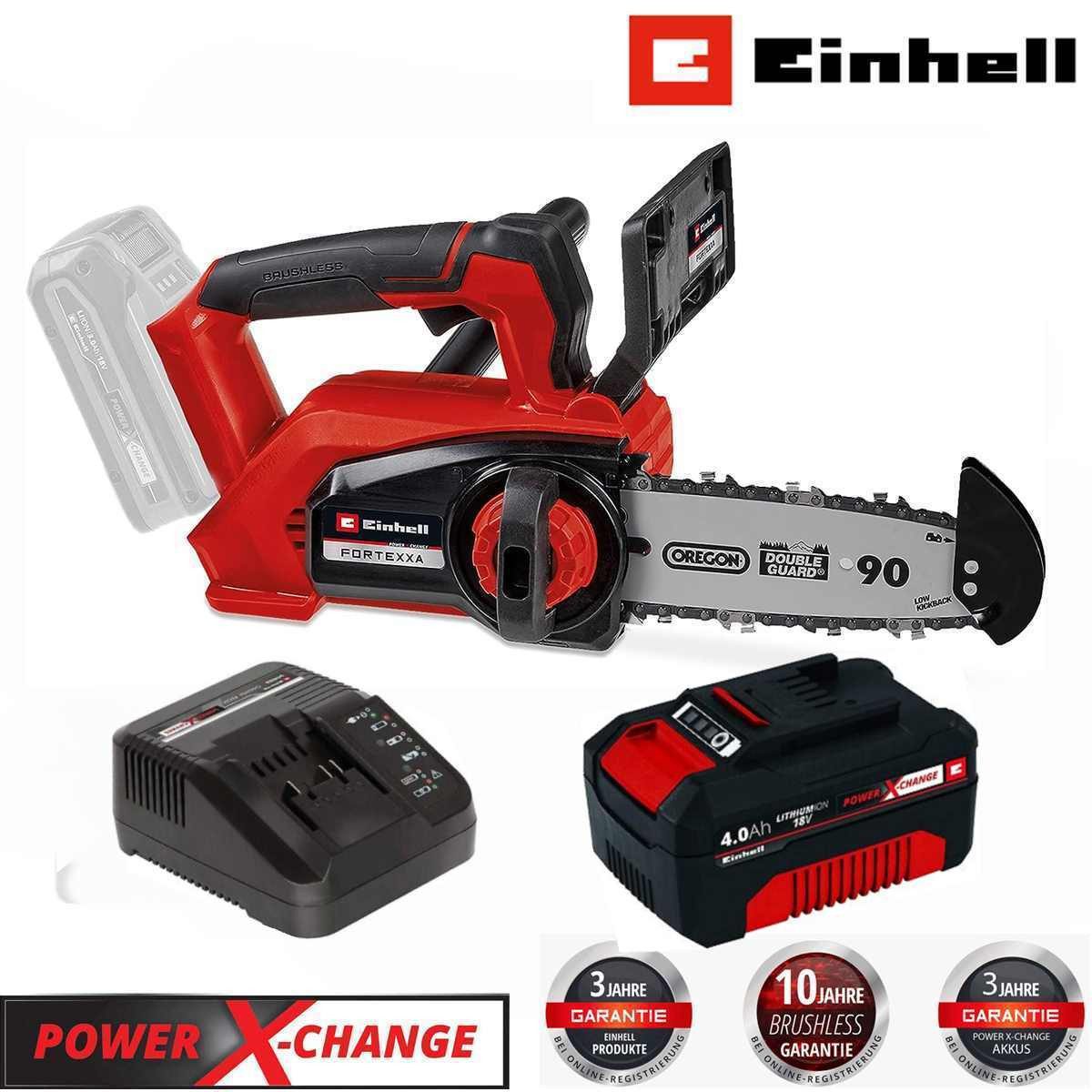 Einhell Akku-Kettensäge Professional Einhand-Akku-Kettensäge FORTEXXA 18/20