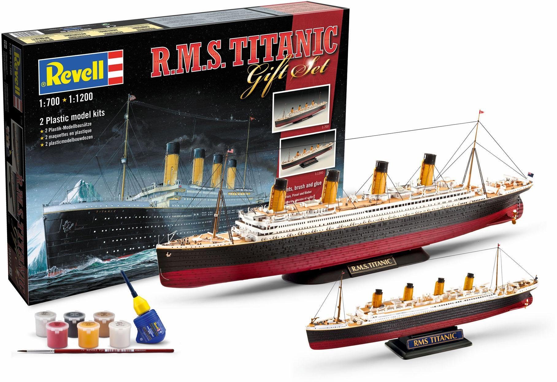 Revell® Modellbausatz Geschenkset Titanic, Maßstab 1:700