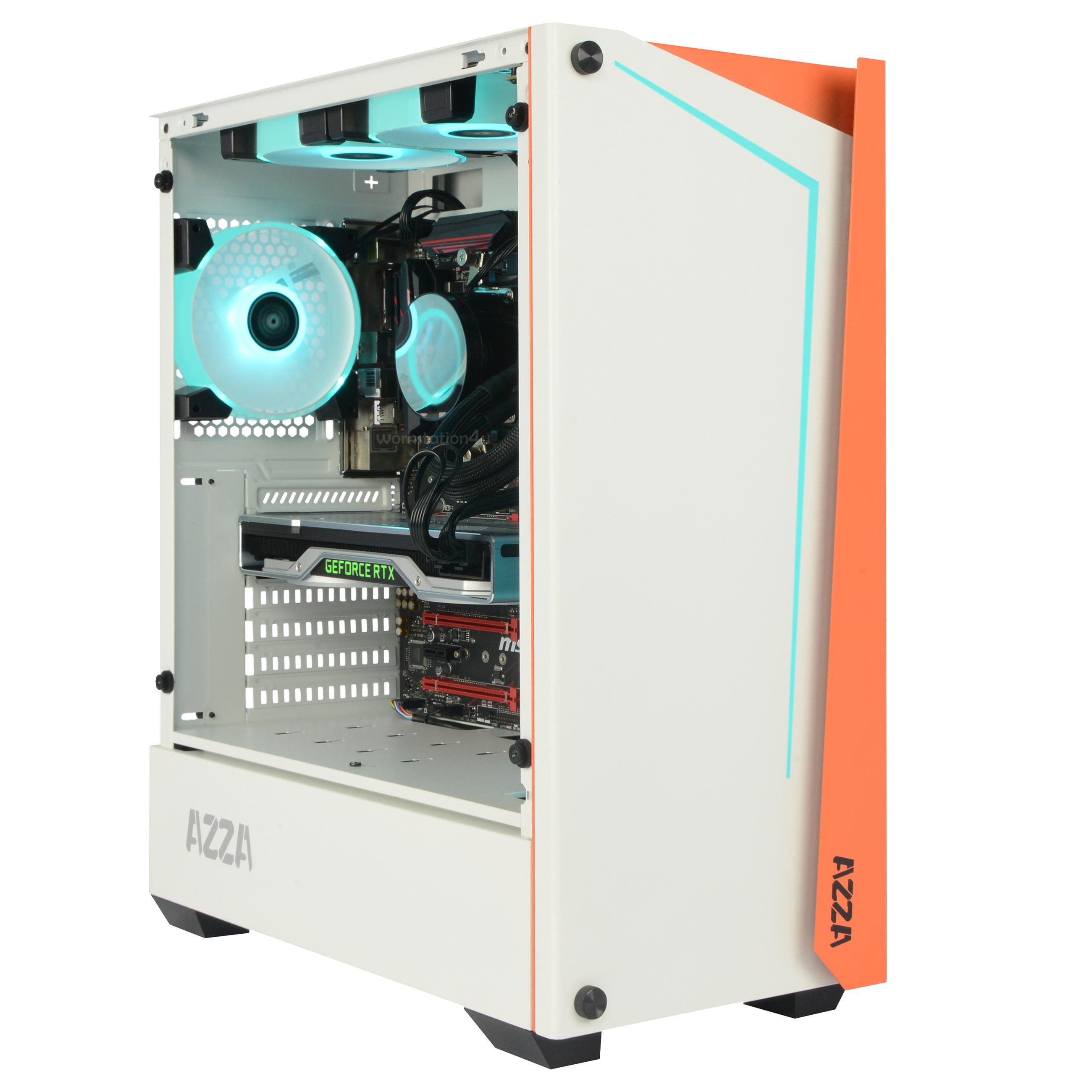 AZZA Apollo 430 White Gaming-PC (Intel