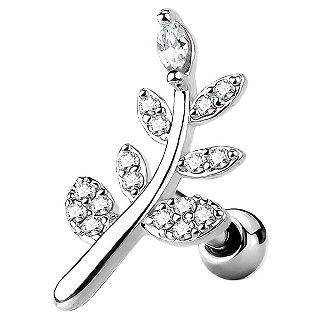 Taffstyle Piercing-Set Tragus Piercing Ohr Stecker