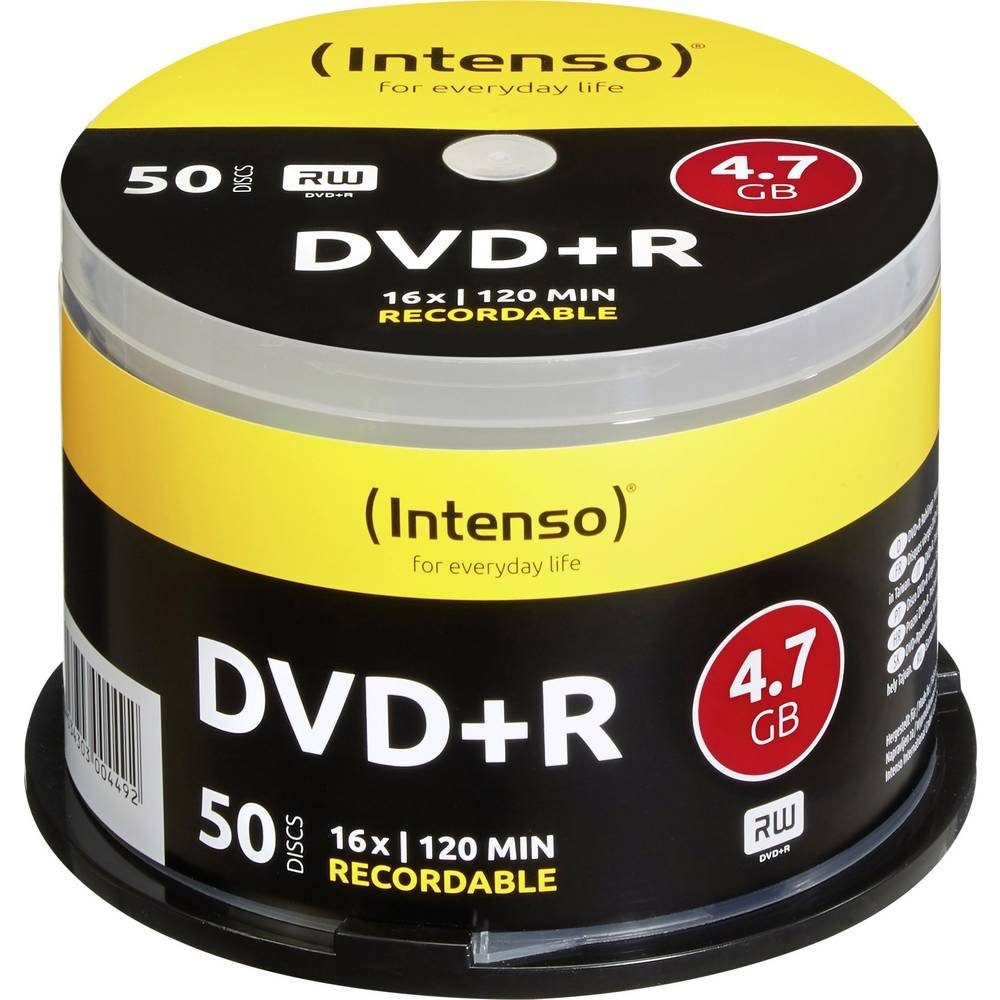 Intenso DVD-Rohling DVD+R 4.7 GB 16X