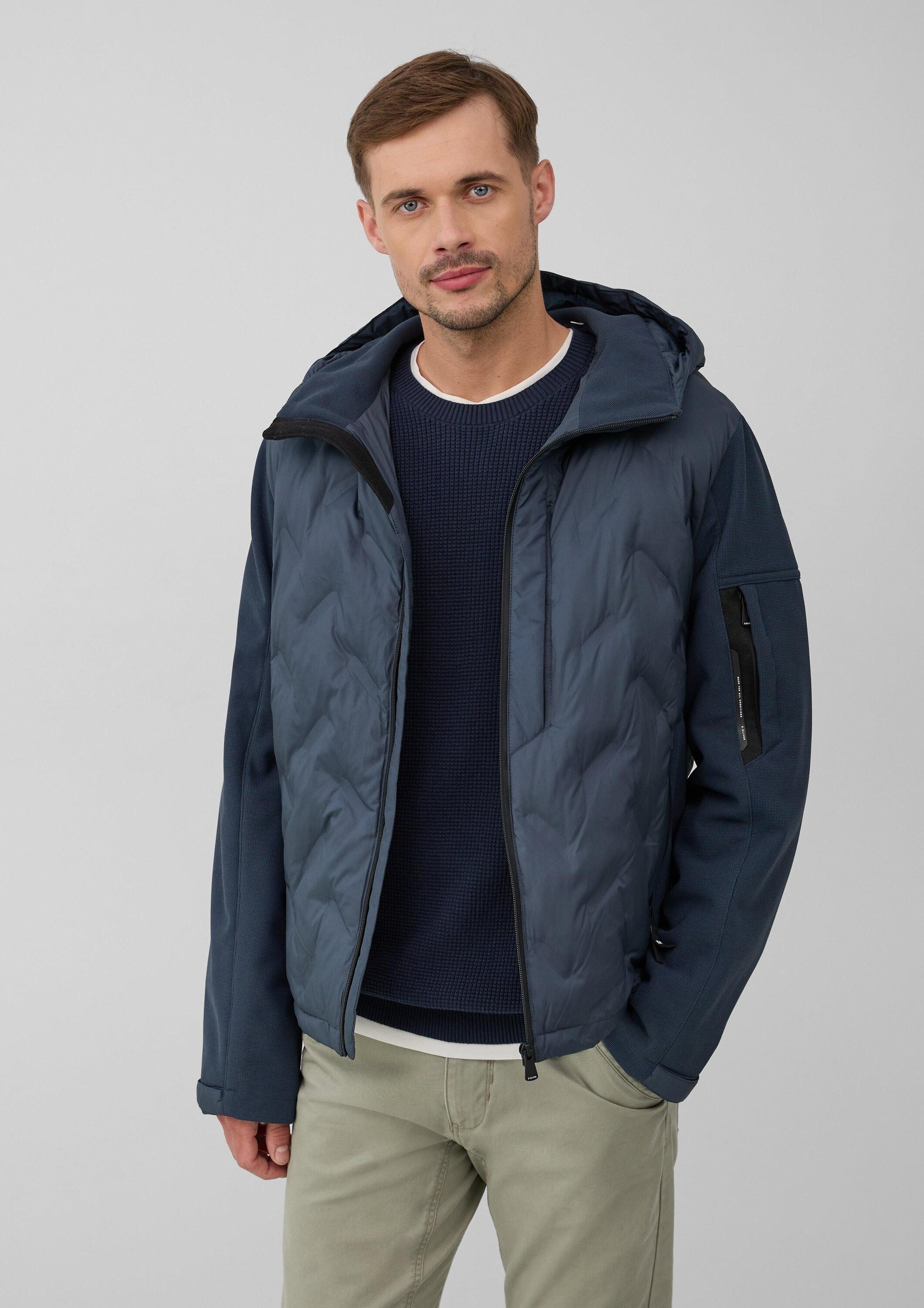 s.Oliver Funktionsjacke Outdoor-Jacke Hybrid-Jacke mit sportiven