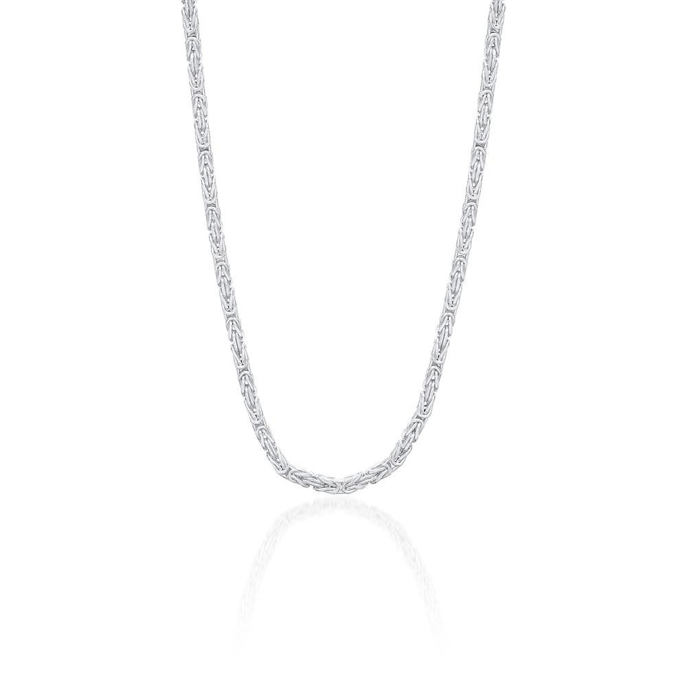JEWLIX Silberkette 925er Silber Königskette von
