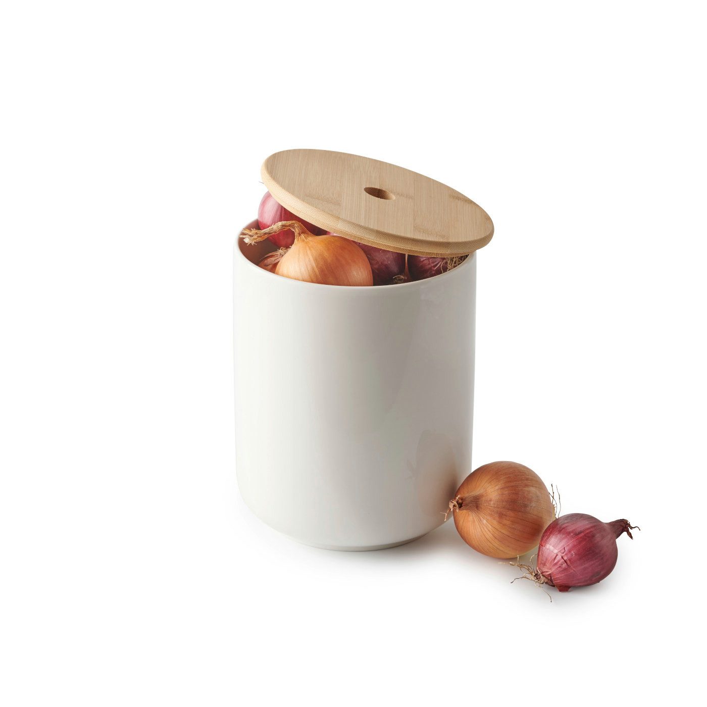 Betty Bossi Vorratsdose Zwiebeltopf, Keramik, Keramik,