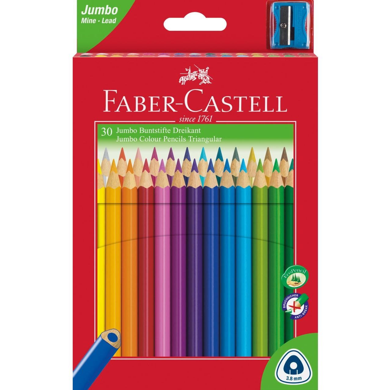 Faber-Castell Buntstift Faber-Castell Jumbo Dreikant Junior