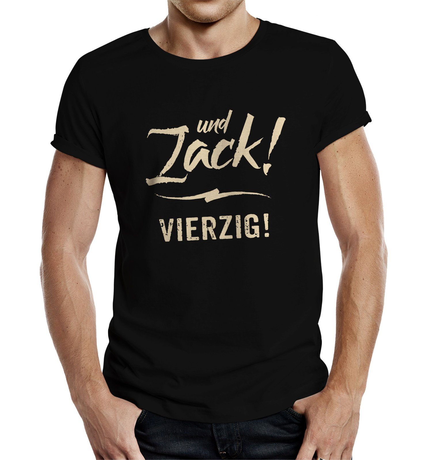 RAHMENLOS® T-Shirt Geschenk zum 40. Geburtstag