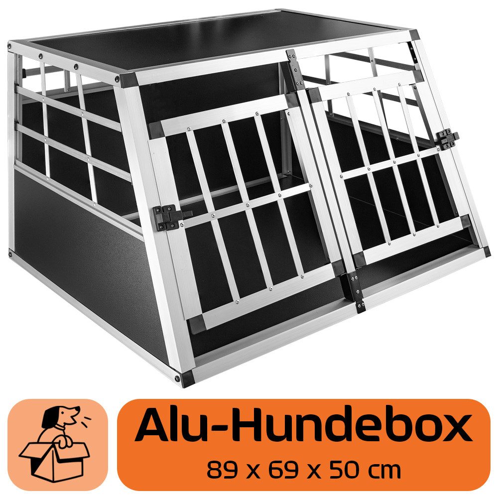 Petigi Tiertransportbox Hundebox Hundetransportbox Transportbox Aluminium
